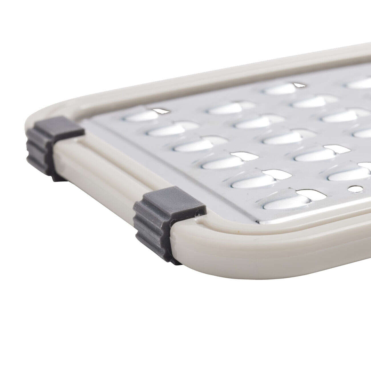 Râpe multifonctions en métal et plastique 12x28,5cm (2 modèles)