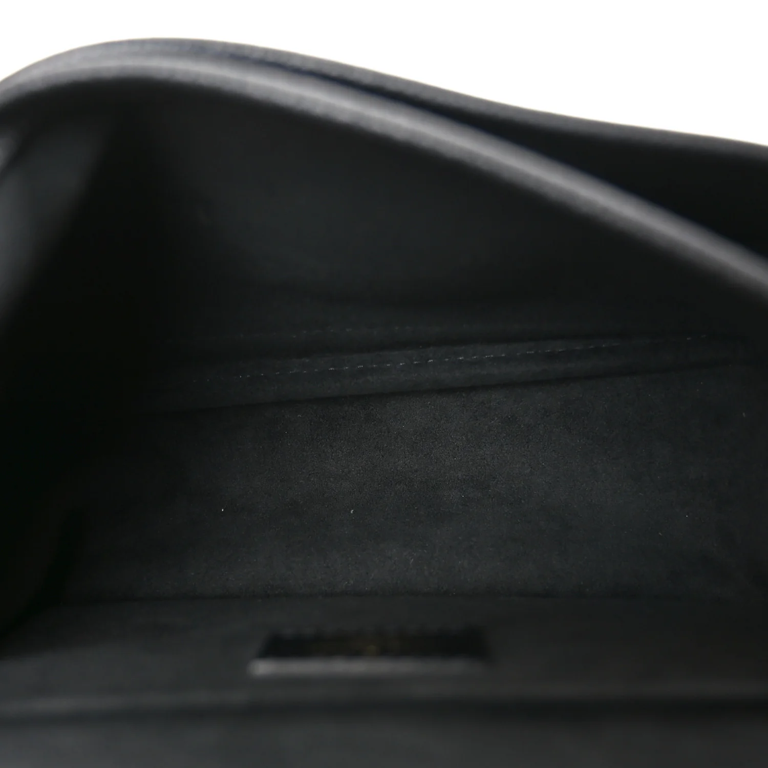 Grained Calfskin Lockme Chain Bag PM Black