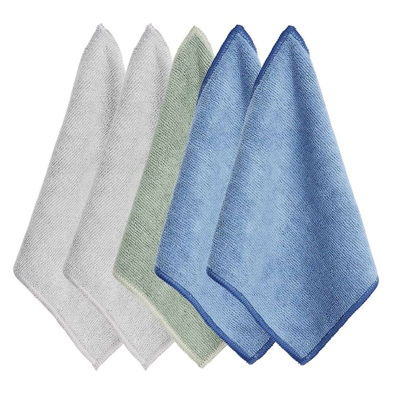 Chiffon en microfibre x5