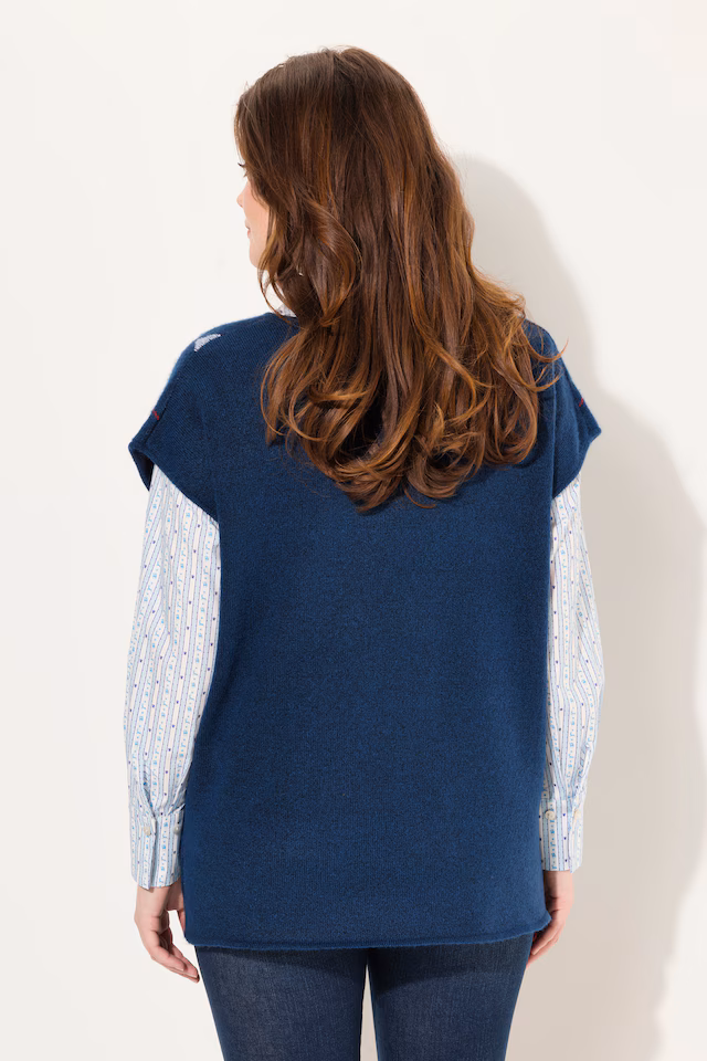 Argyle V-Neck Sweater Vest