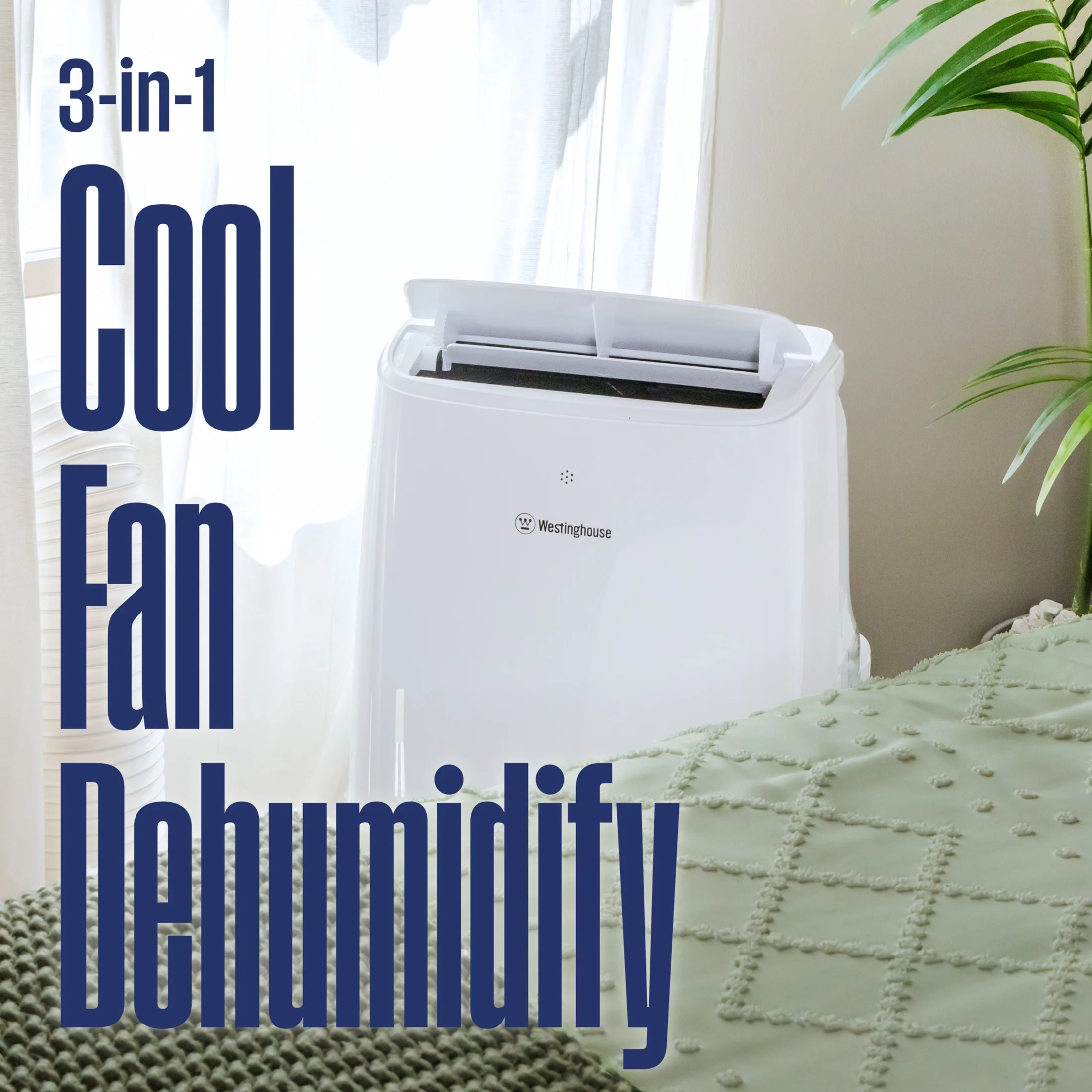 12,000 BTU Portable Air Conditioner Dehumidifier with Remote Smart App, up to 550 Sq Ft(12,000 BTU with Smart App) - Image 9