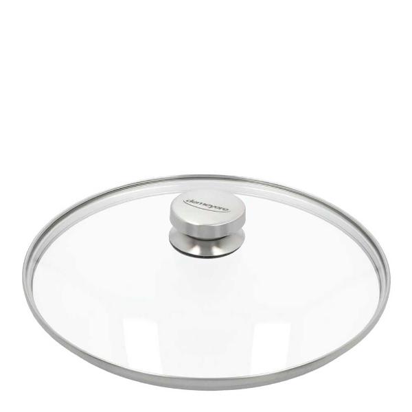 Specialties lokk 28 cm glass/rustfritt stål