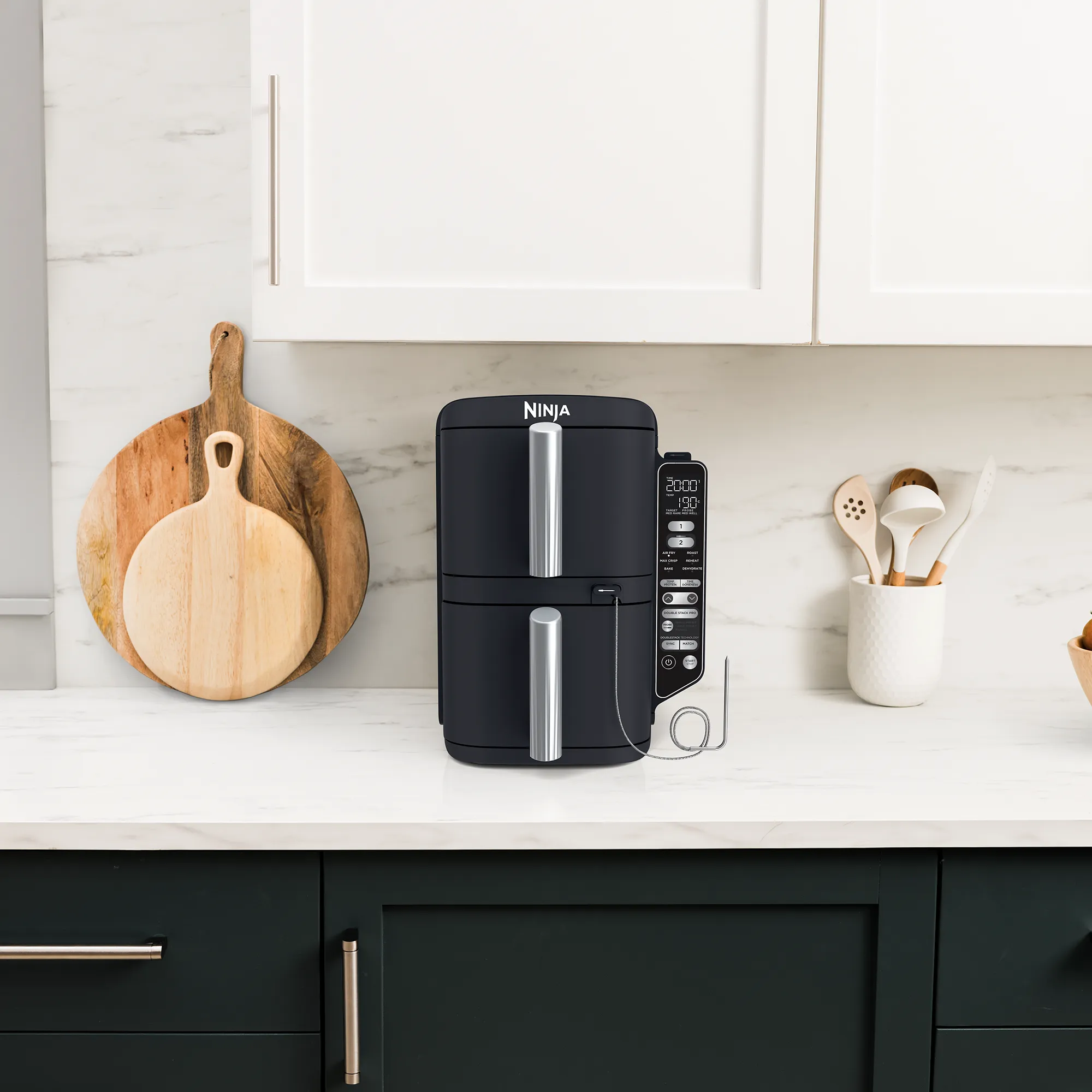Ninja DoubleStack XXXL Smart 9.5L 2 Drawer Air Fryer