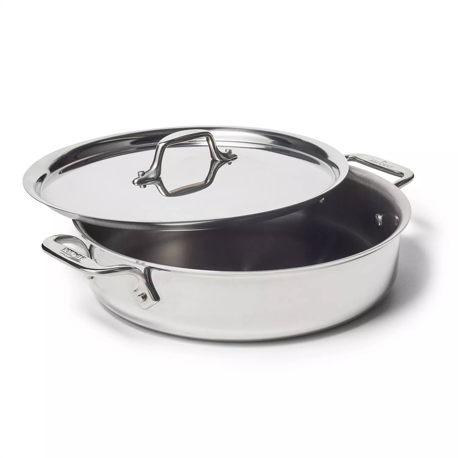 All-Clad D3 Stainless Steel Anniversary Casserole, 4 qt., Stainless Steel