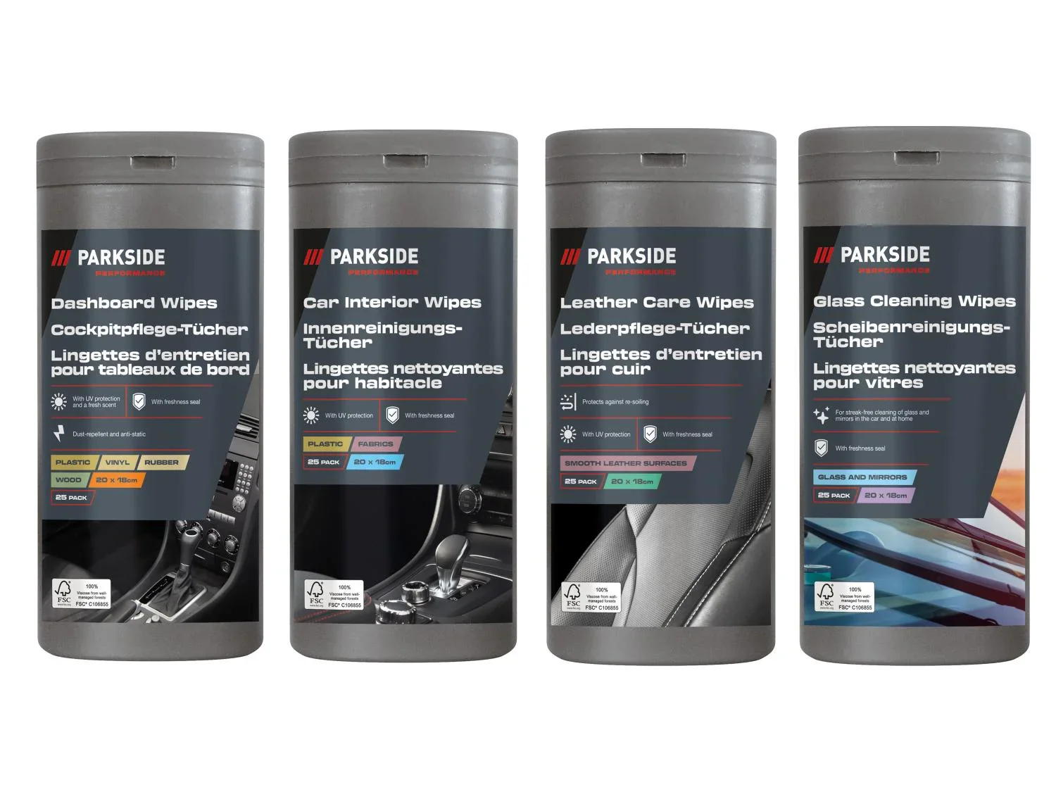 PARKSIDE PERFORMANCE Lingettes pour voiture