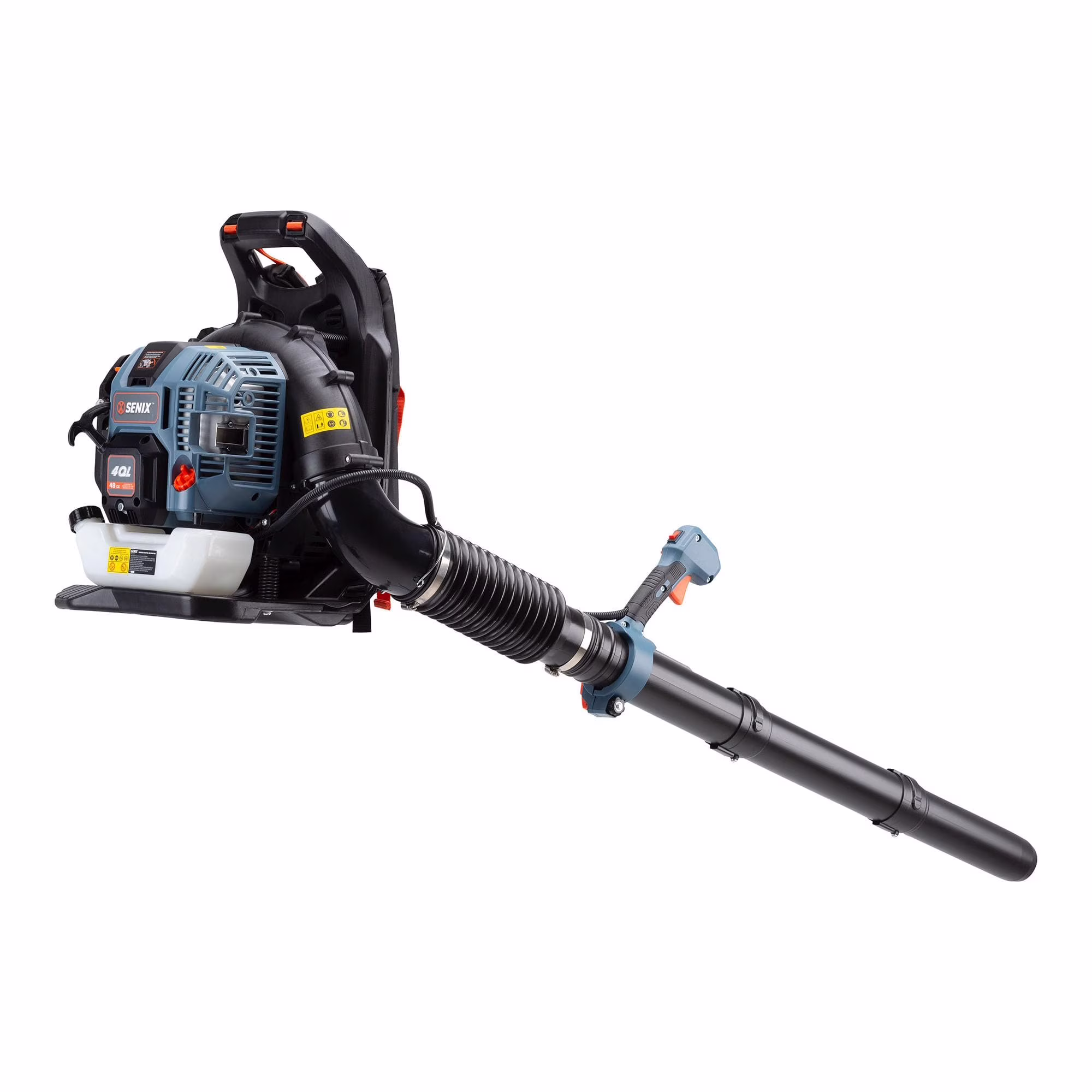 4QL 26.5cc 4-Cycle Gas Powered Leaf Blower, 410 CFM/125 MPH, Dual-Grip Handle, Lightweight, BL4QL-L(26.5cc 410CFM-Handheld) - Image 3