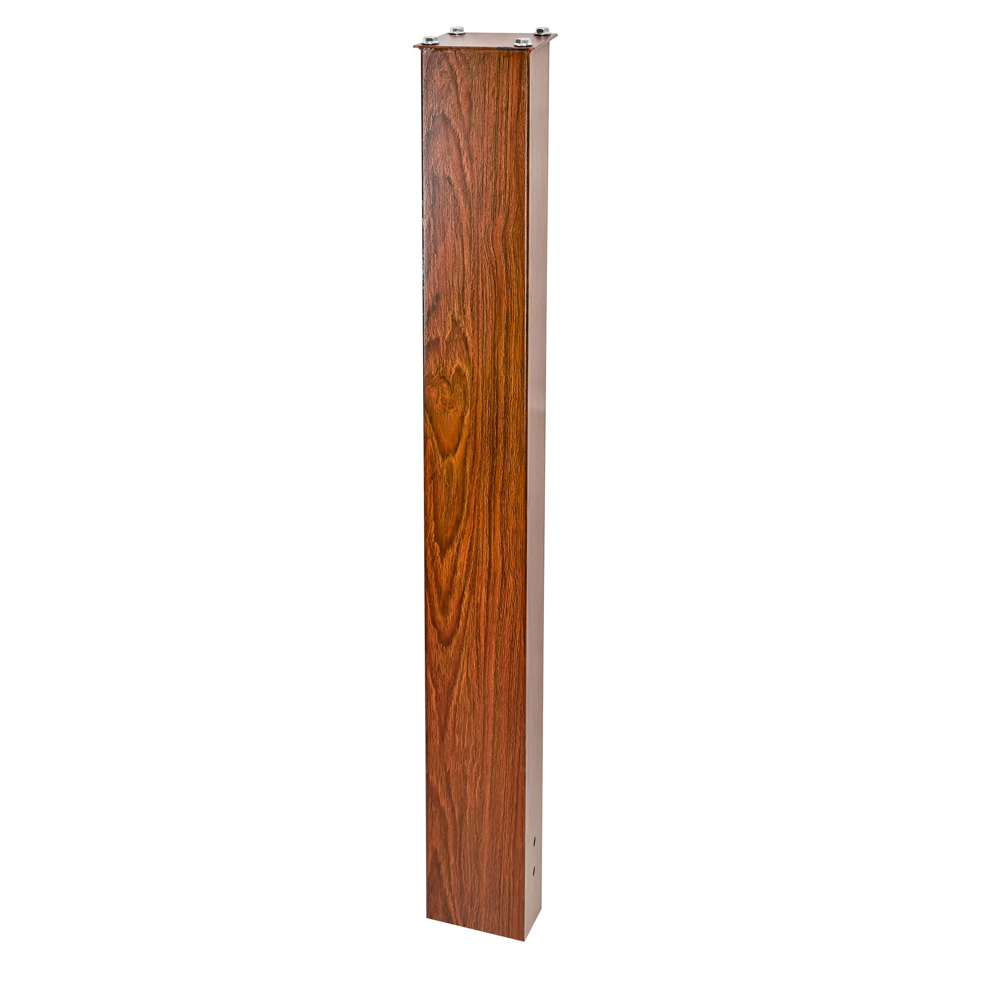 Mail Manager X2 Locking Mailbox Combo Kit w/ In-Ground Post, Wood Grain Black, 2 Way Multi Mount High Security Cluster(2X) - Image 9