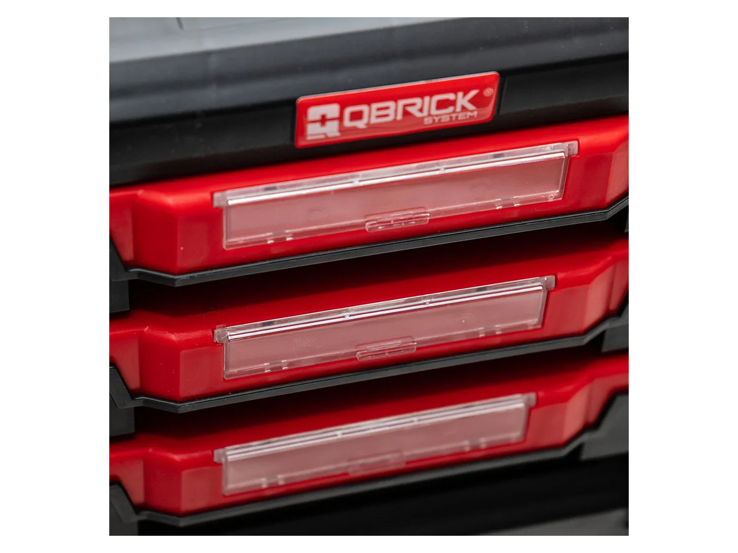 Qbrick System Set de tiroirs sur roulettes
