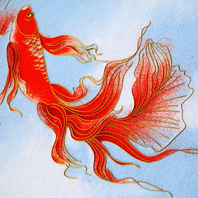 Koi Fish,Beginner Cloisonné Enamel DIY Kit, with Tutorial& All Tools