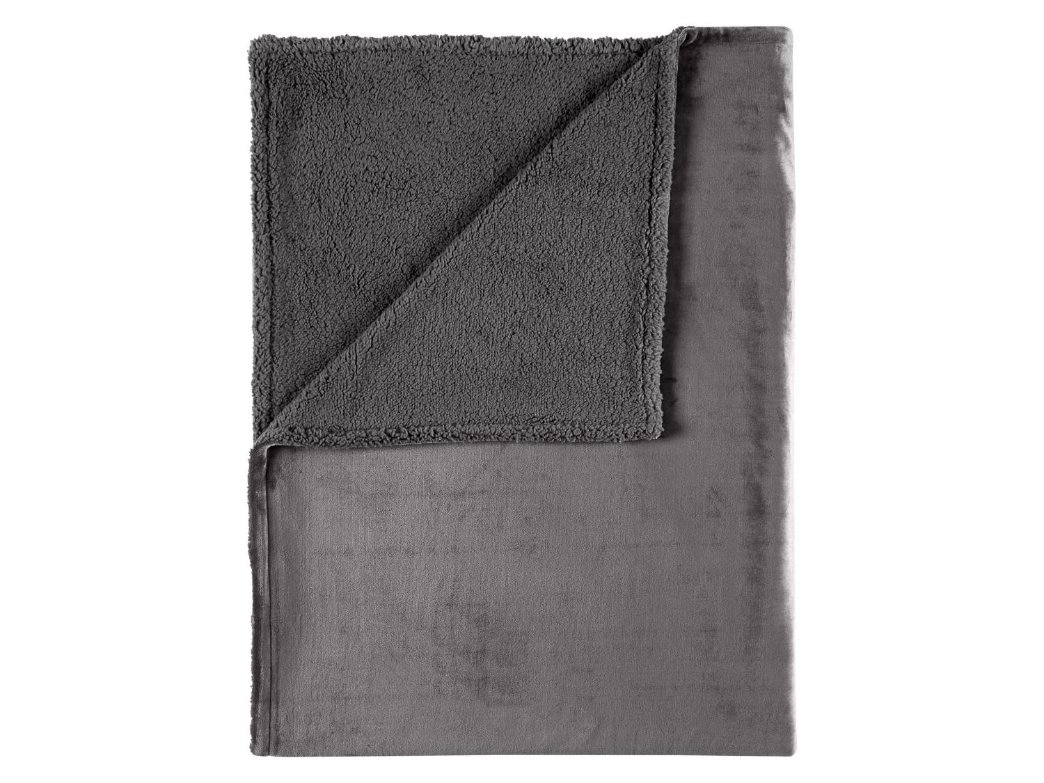 LIVARNO Plaid en microfibre