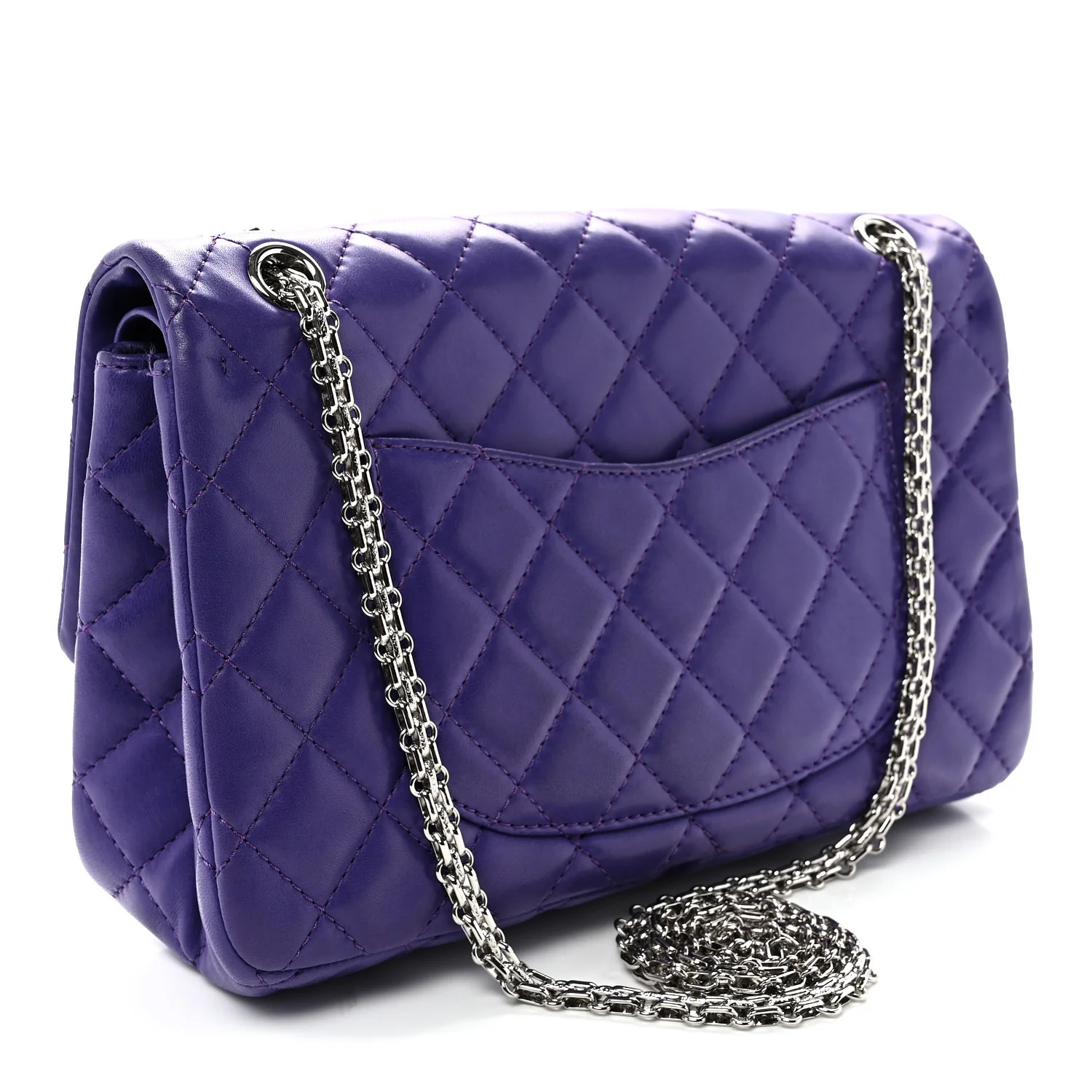 Lambskin Quilted 2.55 Reissue 226 Flap Purple