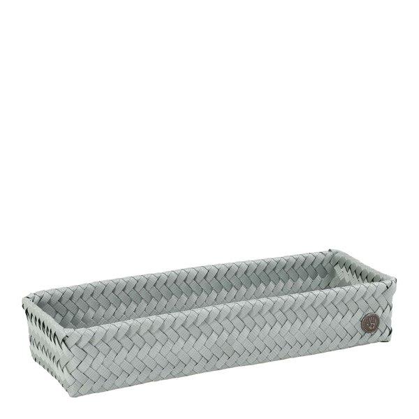 Fit lang oppbevaringskurv 39x12x7 cm eucalyptus