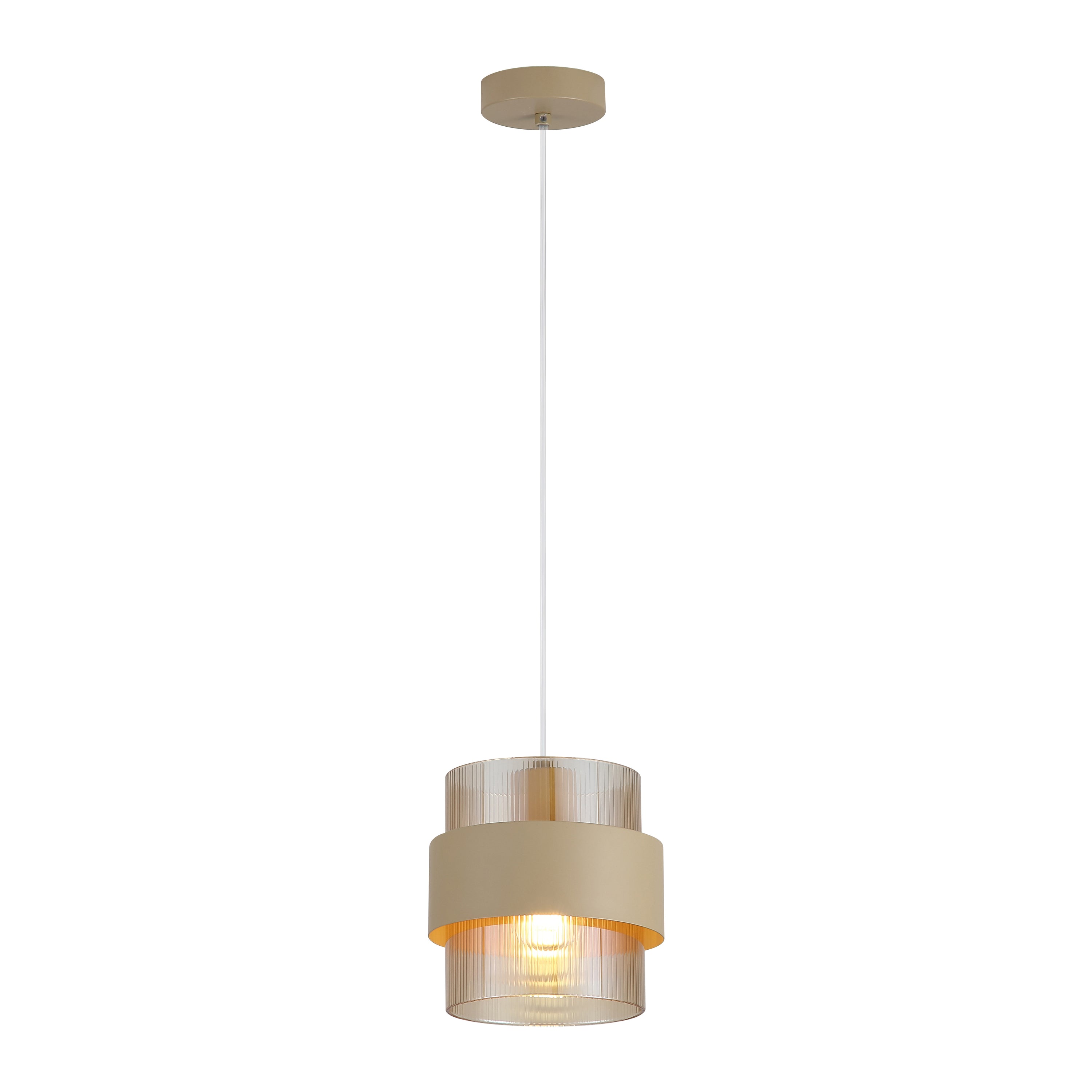 Searchlight Royal Hanglamp 1-lichts - Zand