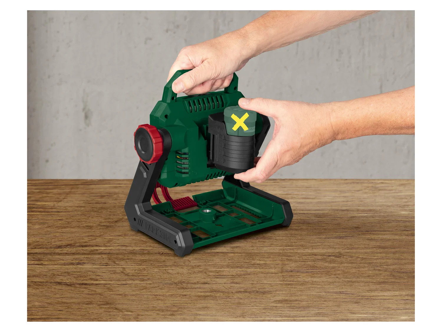 PARKSIDE Projecteur de chantier LED PLSA 20-Li A1, 20 V