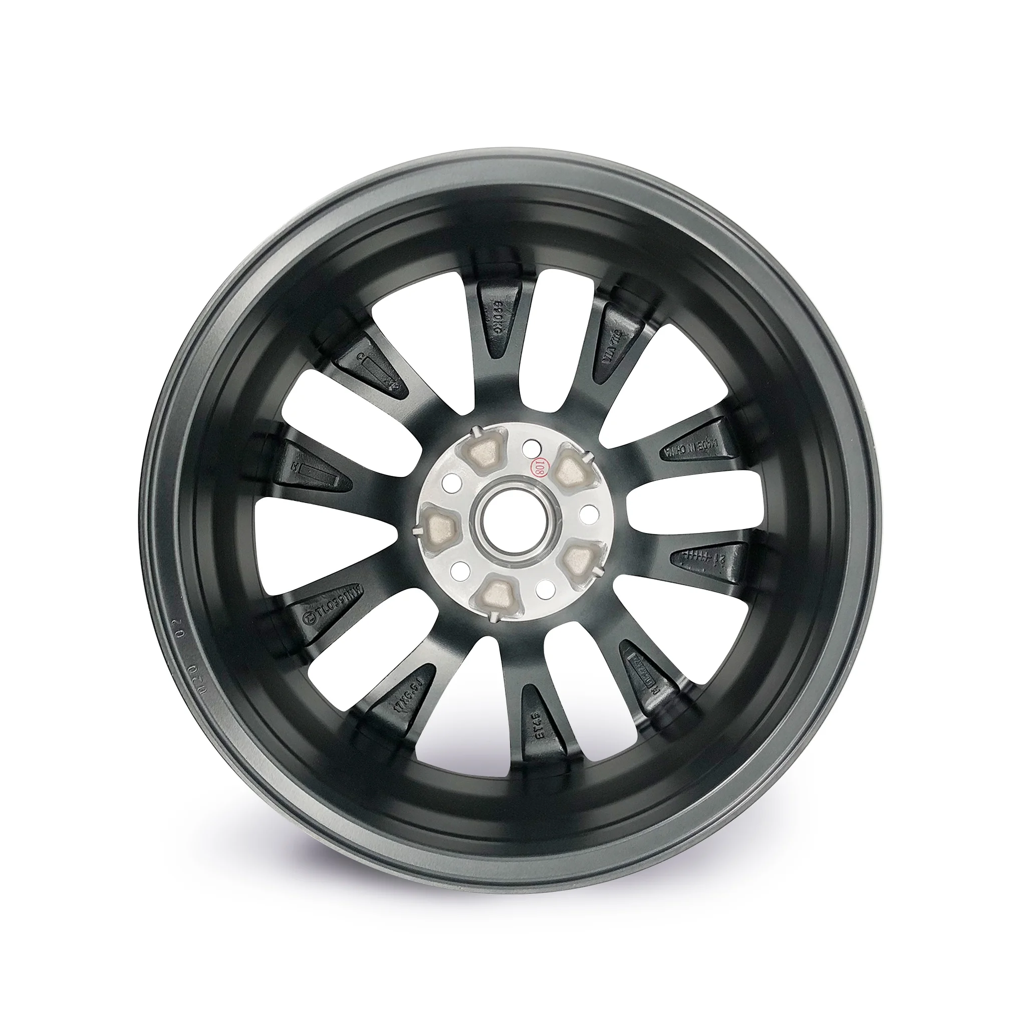 For Nissan Sentra OEM Design Wheel 17" 17x6.5 2016-2019 Machined Grey SET OF 4 Replacement Rim - Image 5