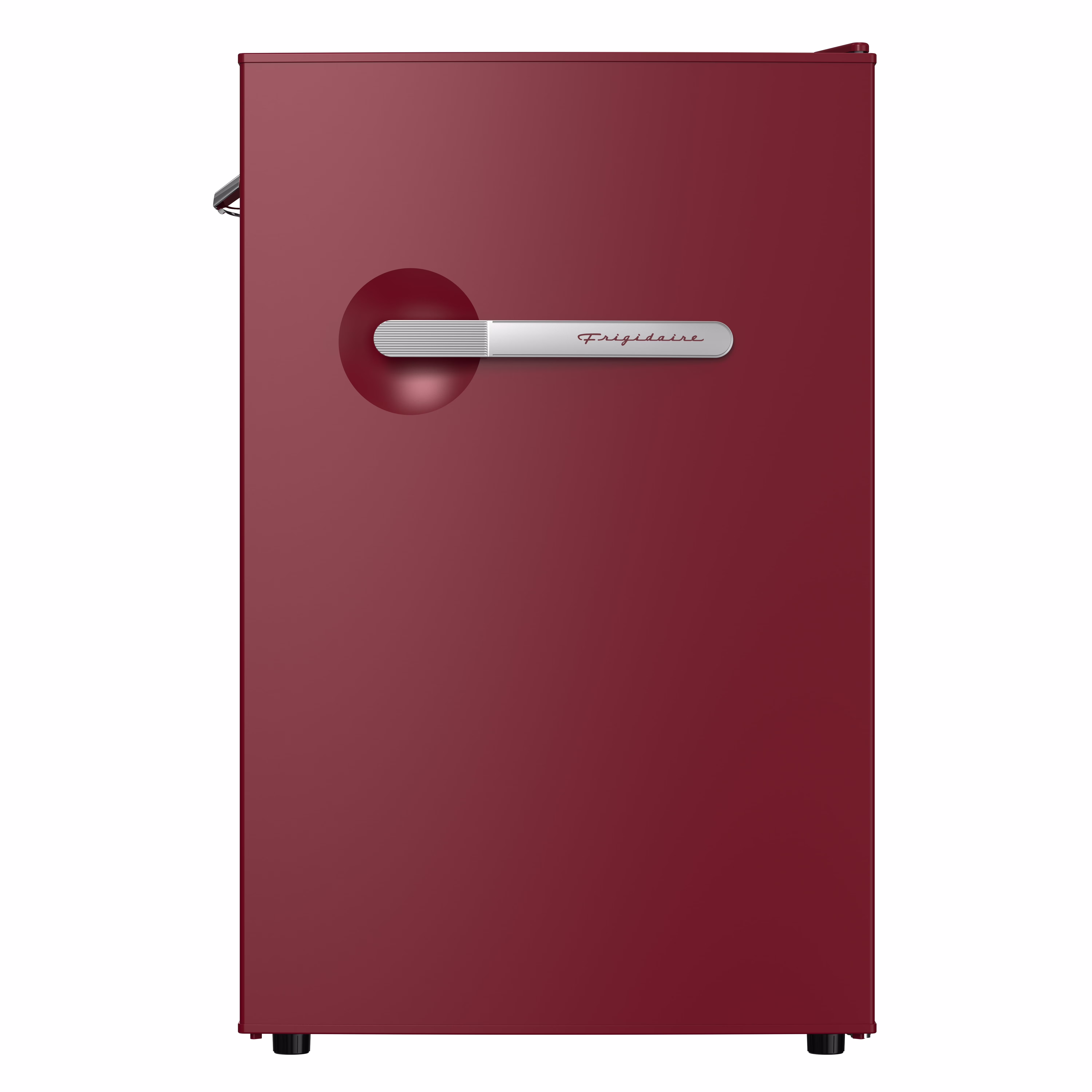 4.5 cu. ft. retro compact fridge built-in side bottle opener W: 21.65" x L: 22.24" X H: 32.91" (Azure)(Blue) - Image 5