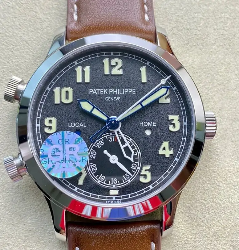 Patek Philippe Calatrava 5524G-001 GR Factory V2 Leather Strap