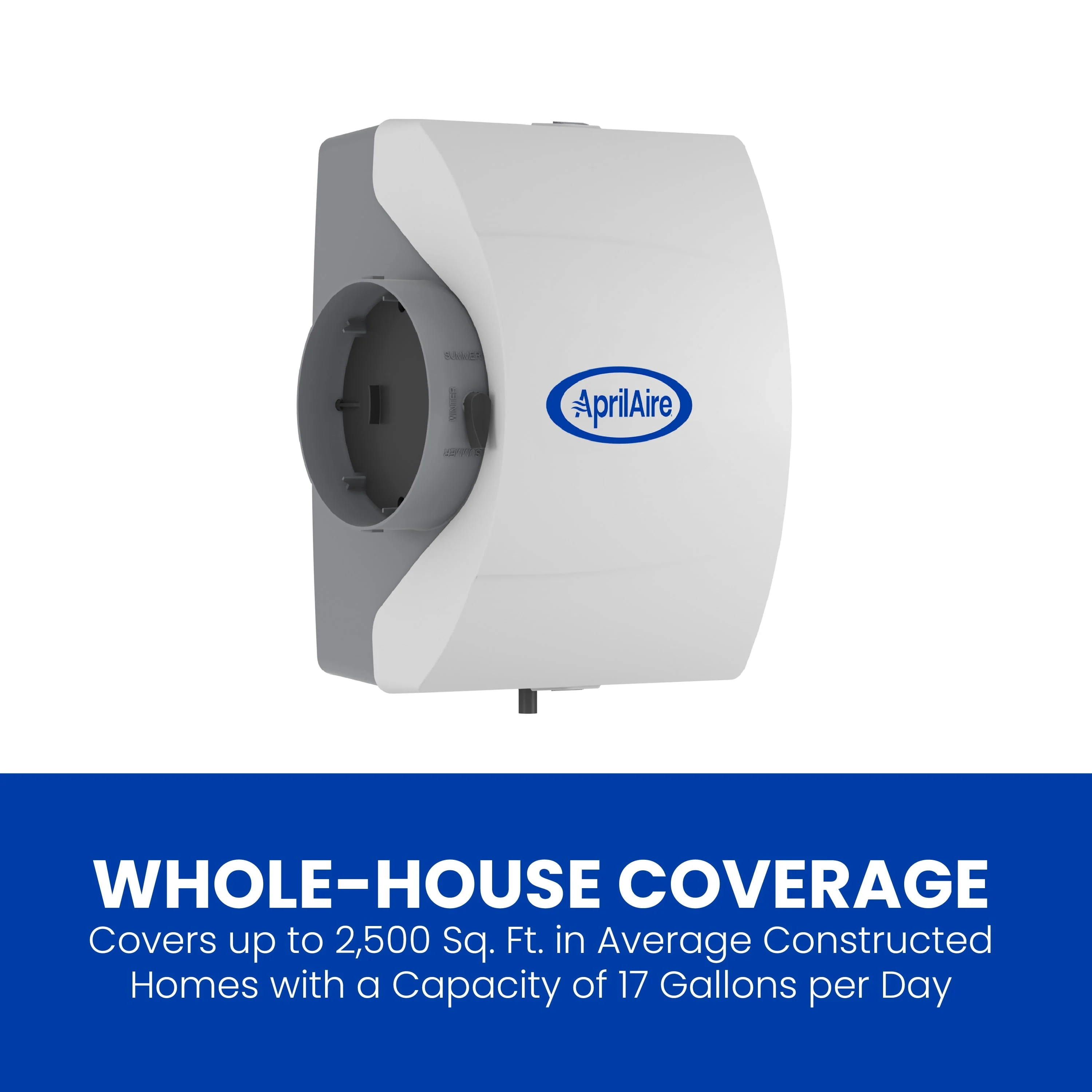 600M Whole House Humidifier Manual Large Capacity Water Saver Furnace Humidifier for Homes up to 4,000 Sq Ft Image 4