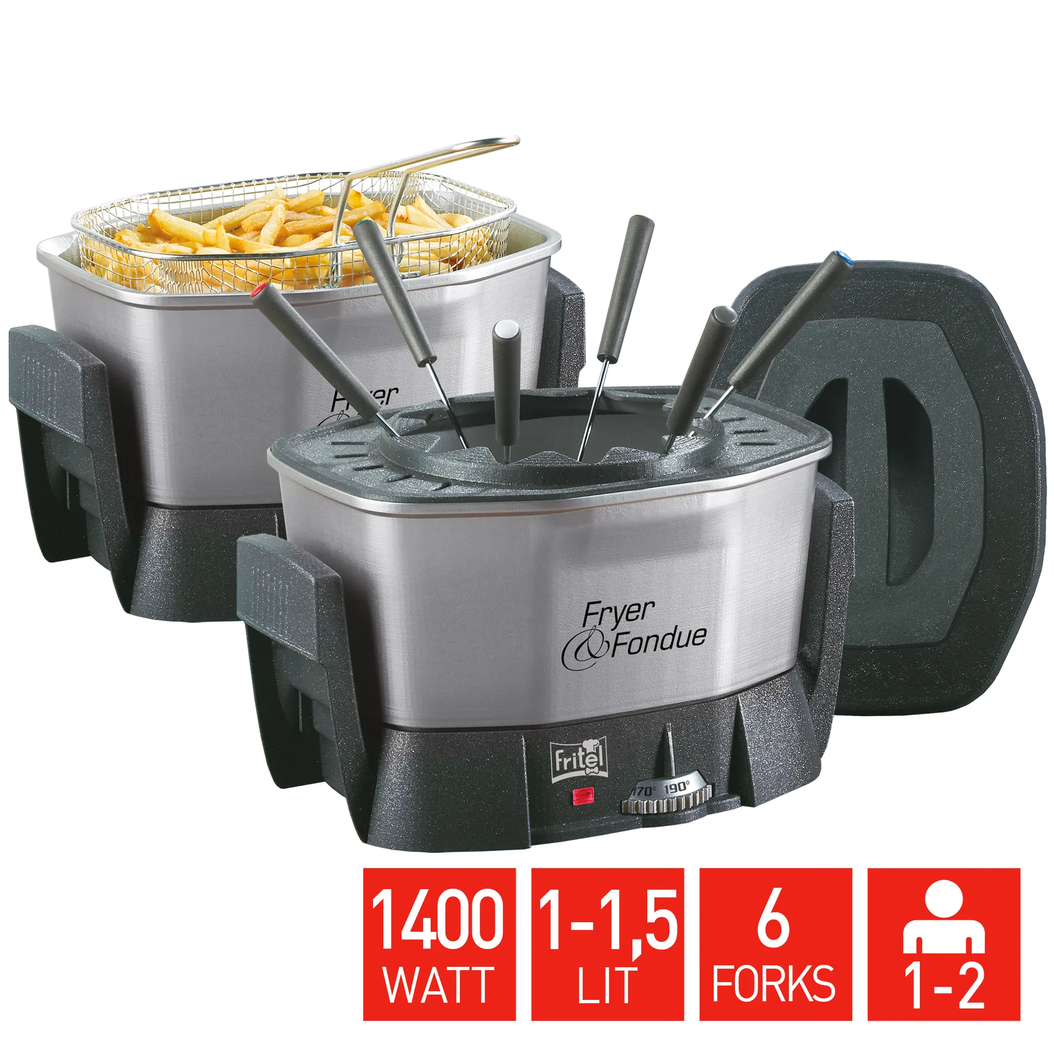 FRITEL Friteuse FF 1400 Fryer & Fondue