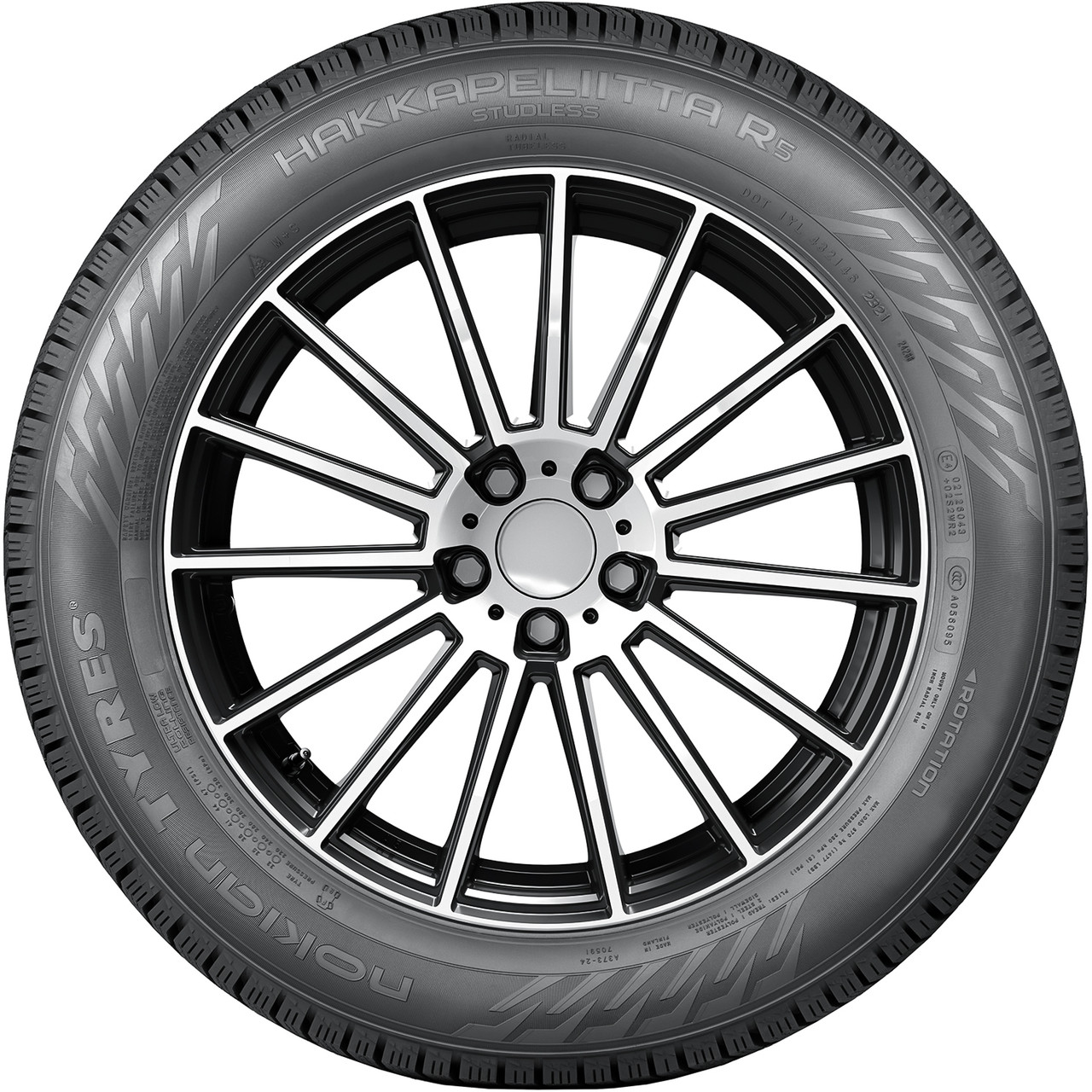 Nokian Hakkapeliitta R5 Winter 215/45R17 91T XL Passenger Tire