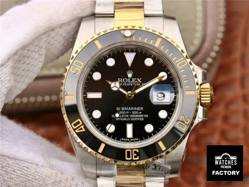 Rolex Submariner Date 116613LN VR Factory 18K Yellow Gold Wrapped Black Dial
