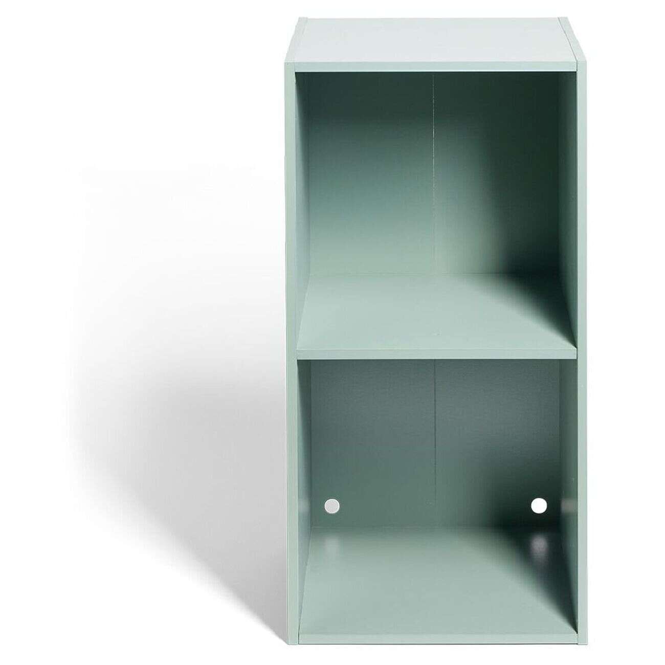 Structure Box Cube 2 cases 35x30x70cm bois vert