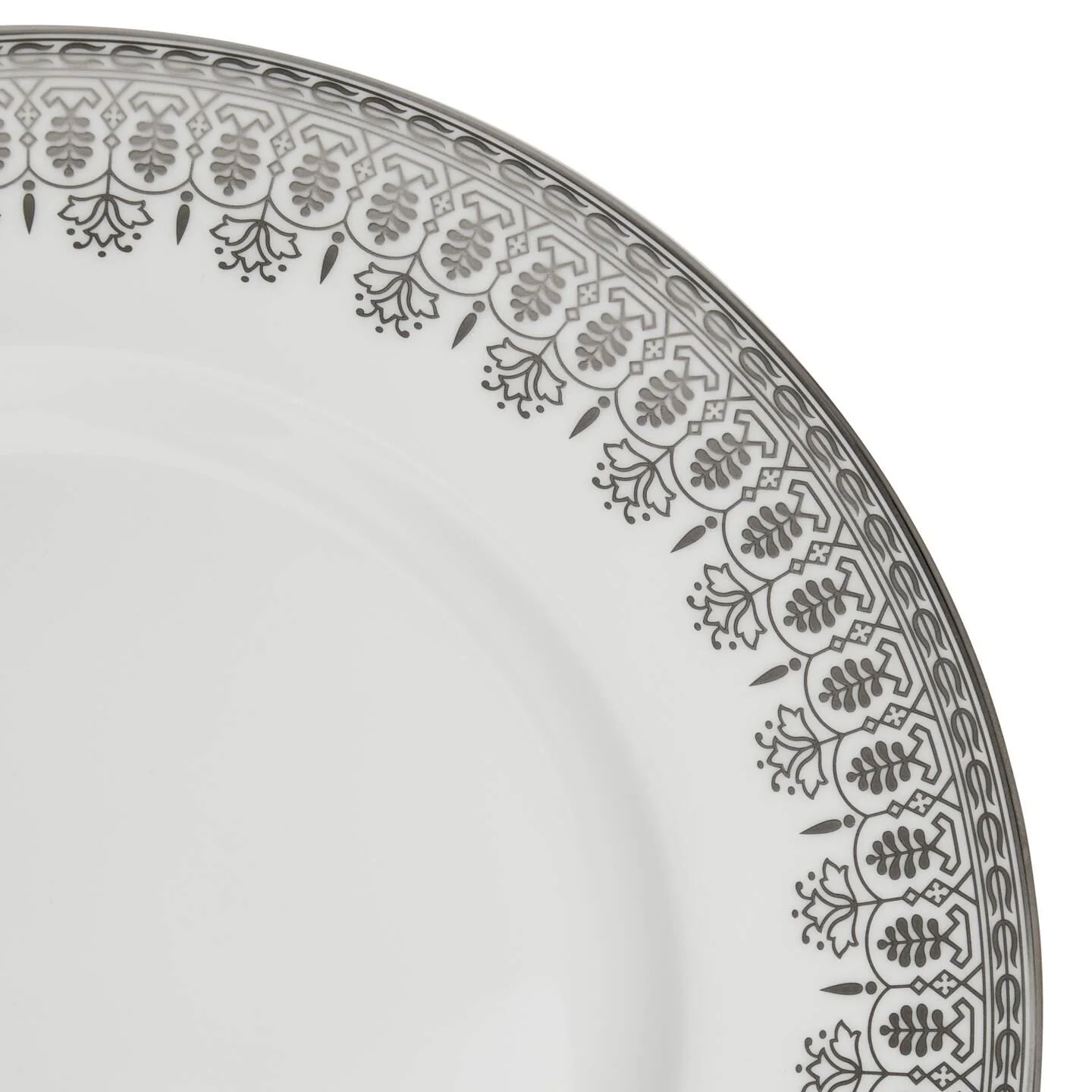 Silver Tonquin Dinner Plate