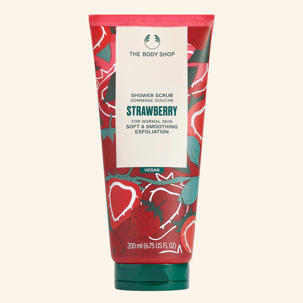Strawberry Shower Scrub