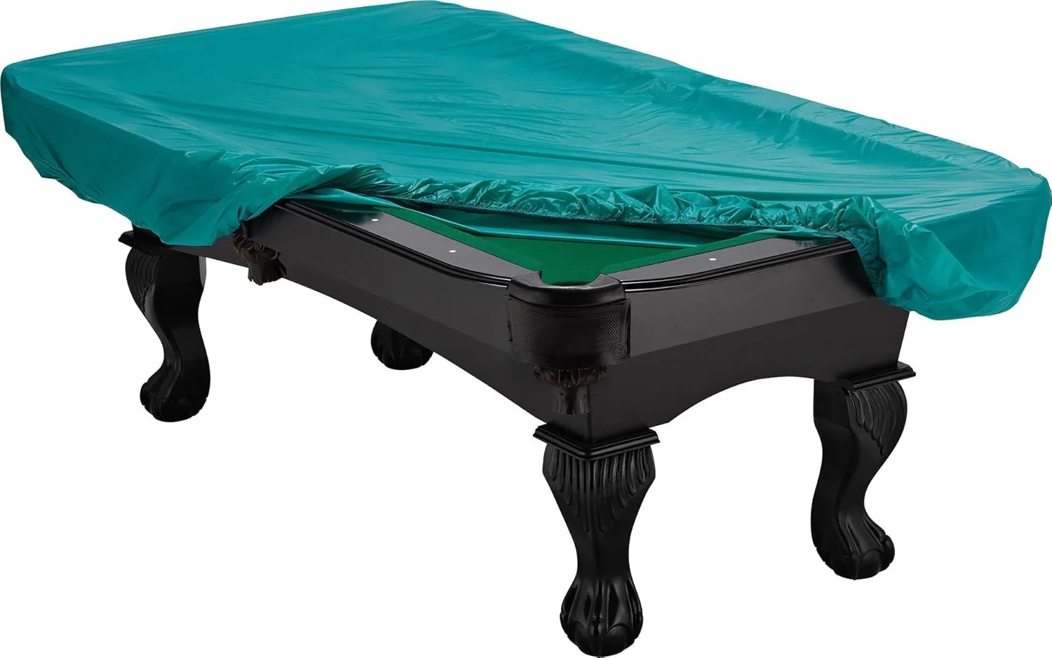 6 ft Portable Pool Table, Adults Folding Billiards Tables for Game Room with Easy Foldable Storage, Includes Full Set of Billiard Balls,…