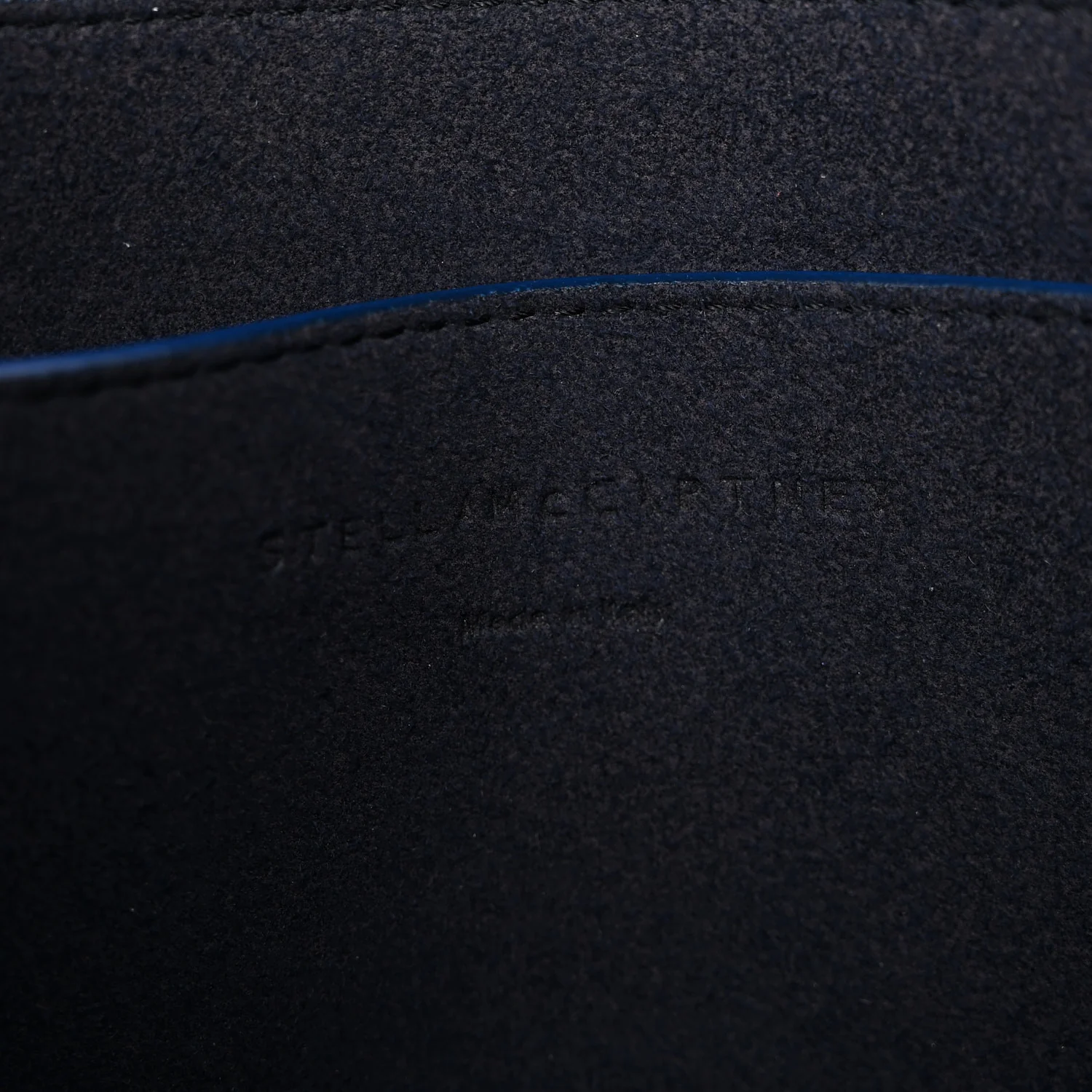 Eco Alter Nappa Perforated Logo Mini Crossbody Blue