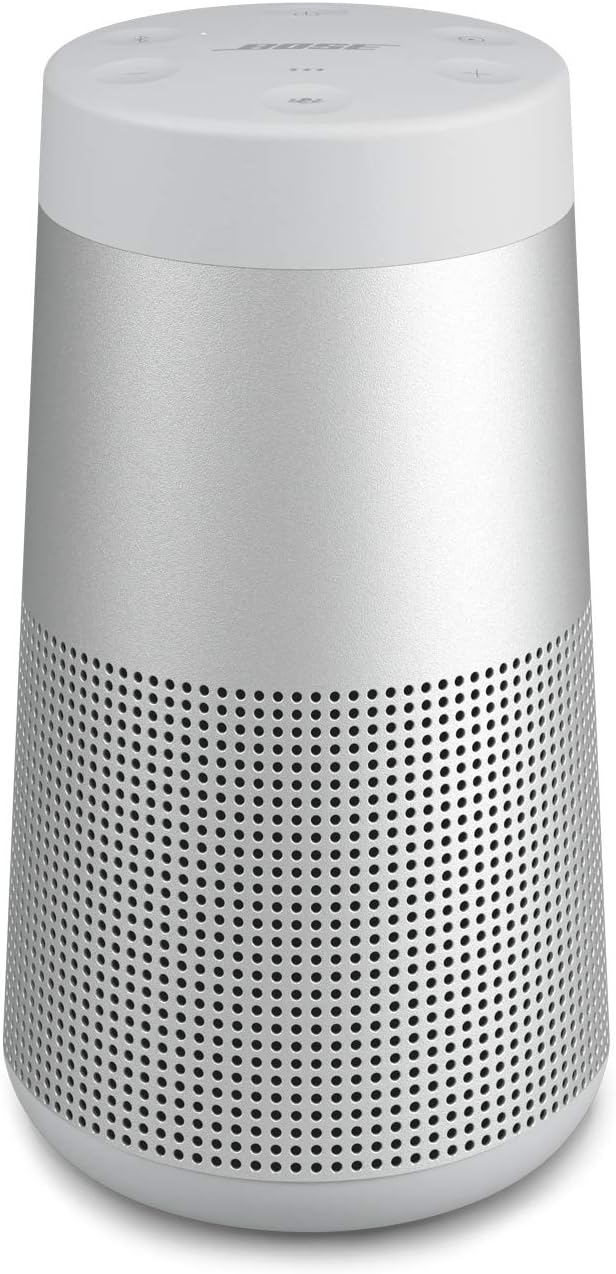 Portable Bluetooth Speaker – Wireless Water-Resistant Speaker with 360° Sound, Black