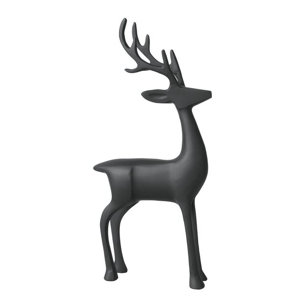 Christmas Chic Rådyr 36 cm svart