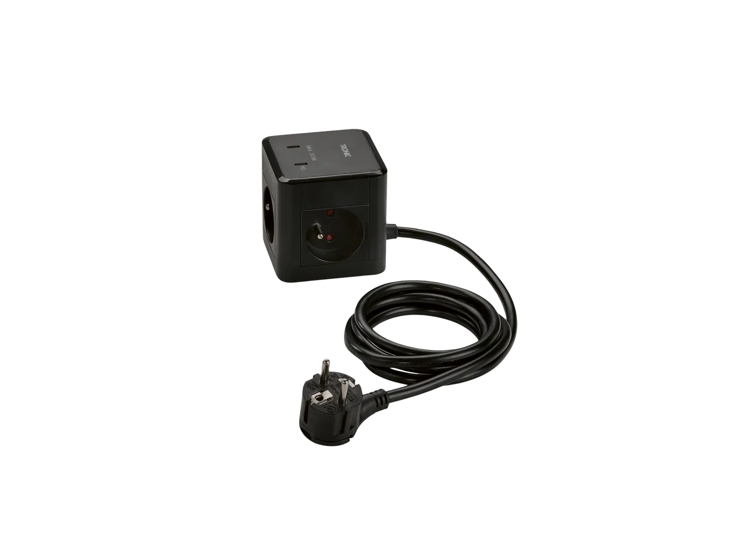 TRONIC Cube multiprise avec ports USB