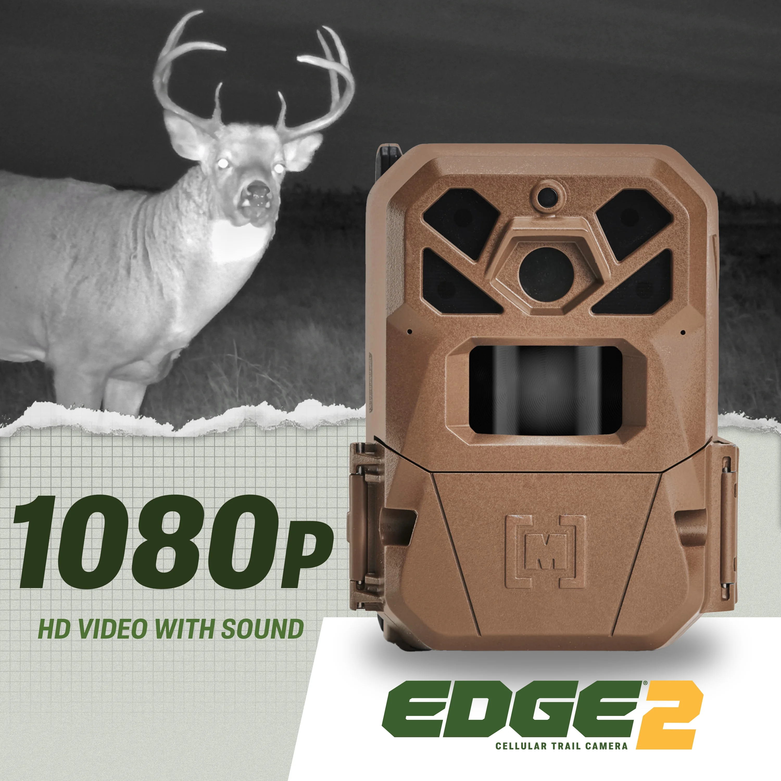 Edge 2 Cellular Trail Camera (2PK) 36MP photo, 1080p Video Nationwide LTE On Demand(Brown) - Image 5