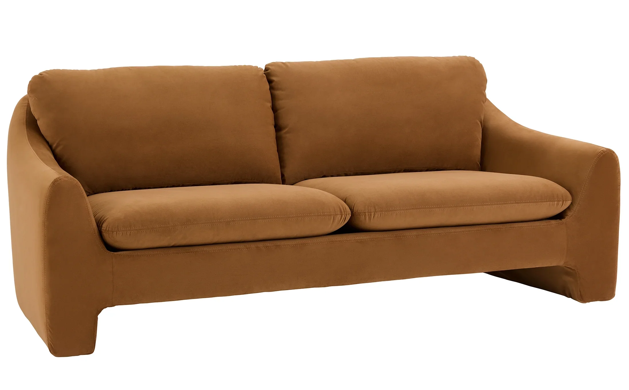 Better Homes & Gardens 83.86 Emerson Sofa, Truffle Brown