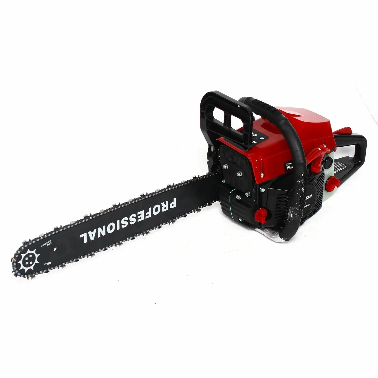 YIYIBYUS 62cc Gas Chainsaw 20 Bar Gasoline Powered Chain Saw Wood Tree Cutting Garden Farm Tool 2-Stroke Top Handle