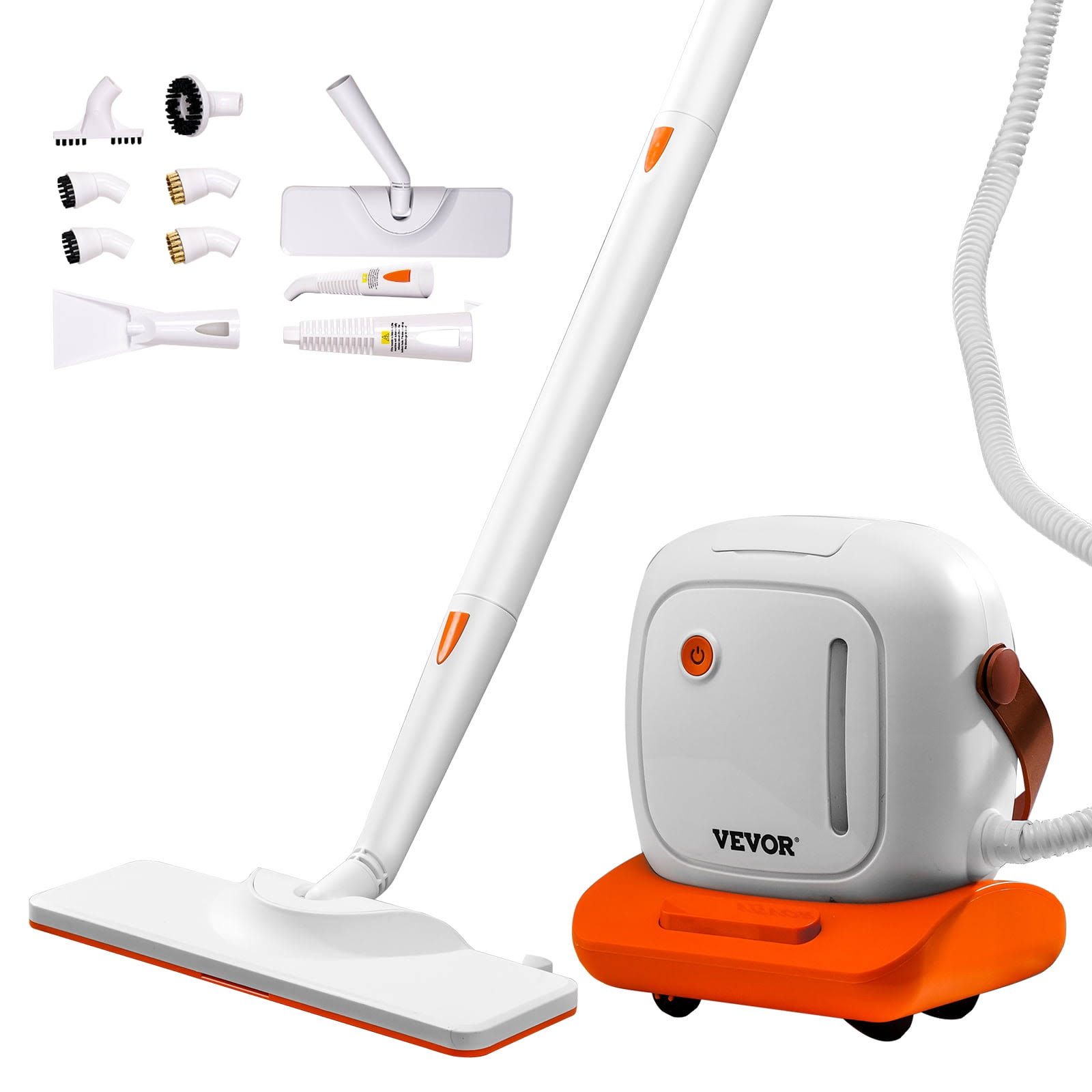 Bentism Steam Cleaner 1500W 45oz Multipurpose Steam Mop with 20 Pcs Accessories Portable Steamer with 1.33L Water Tank 16.4ft Long Power Cord for