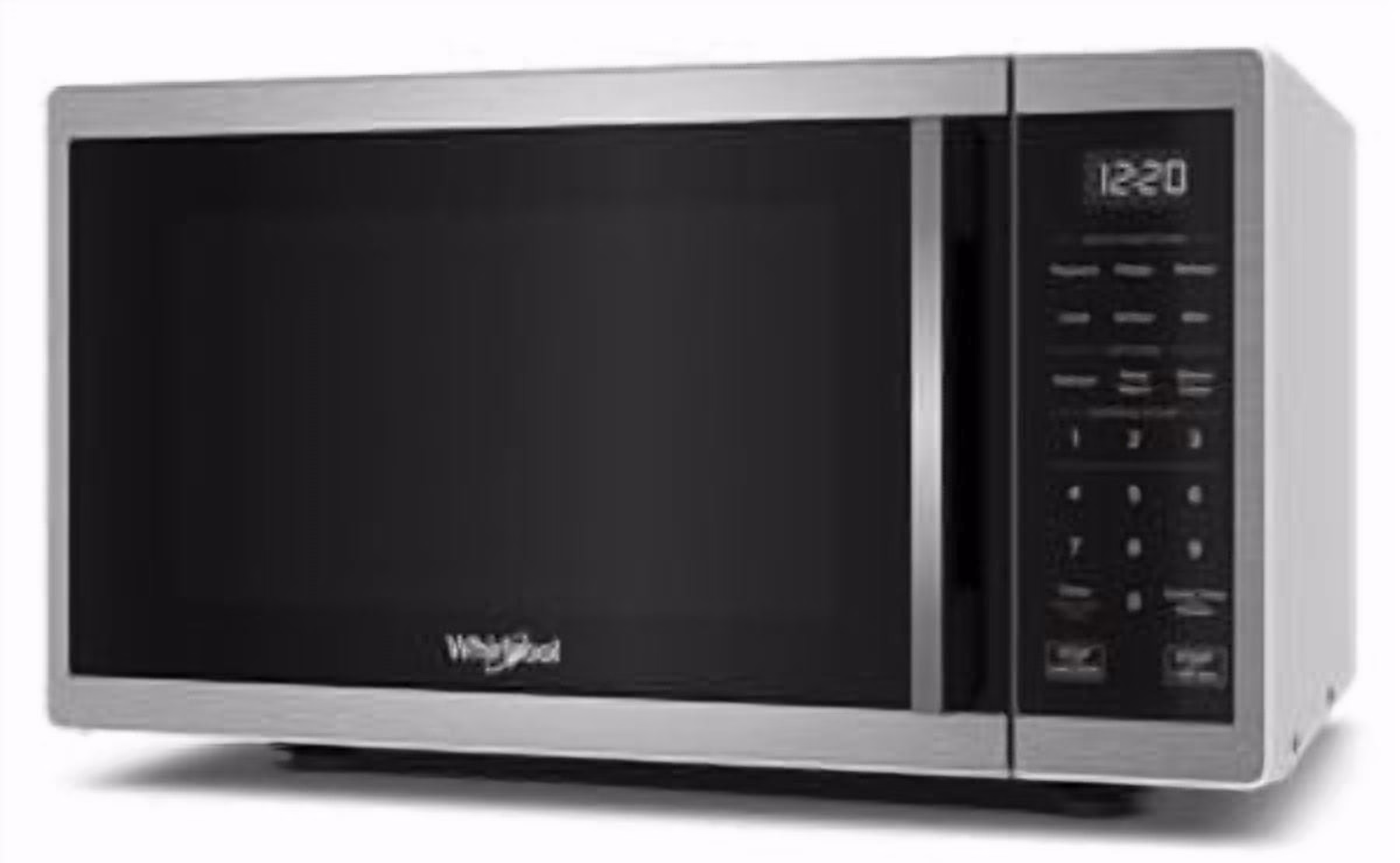 Whirlpool 0.9 Cu. Ft. Stainless Steel Countertop Microwave with Steam Clean - 900 Watt