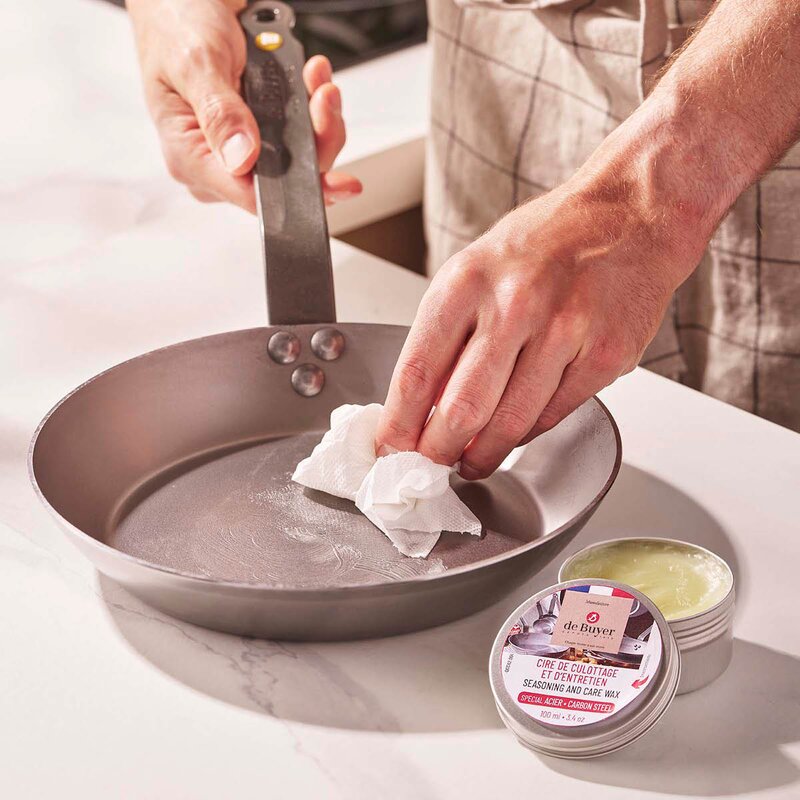 Carbon steel pleievoks til  karbonstål- og støpejernspanner 100 ml