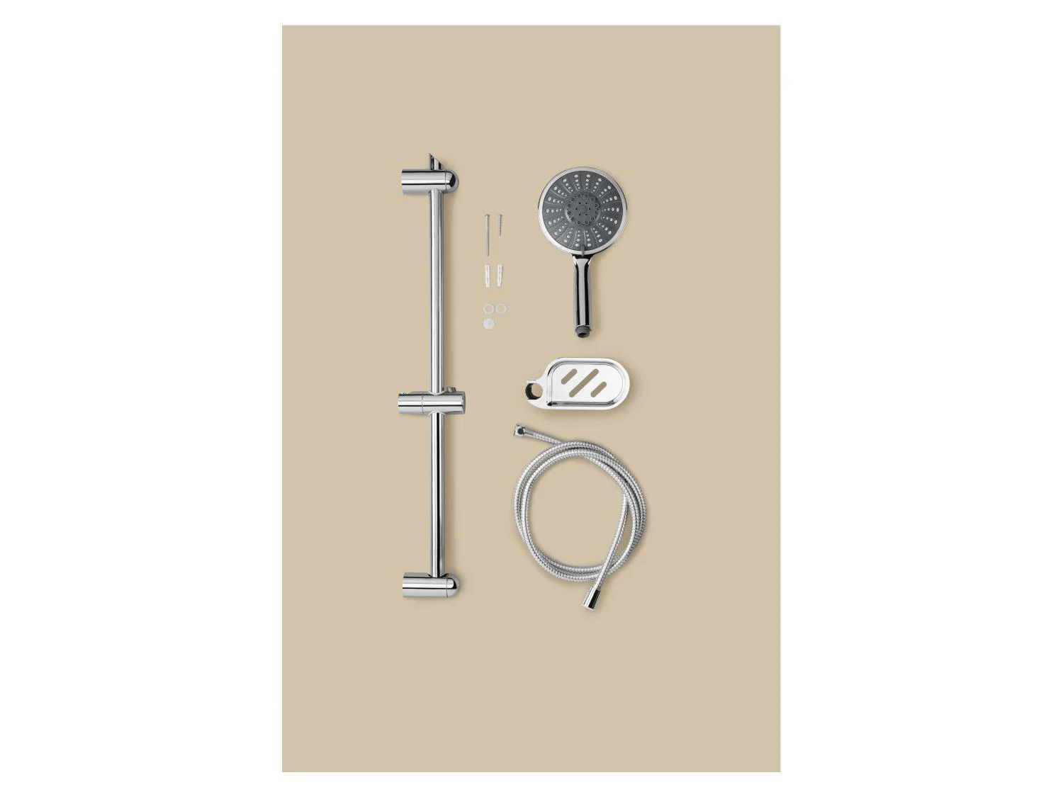 LIVARNO Colonne de douche avec douchette multifonction