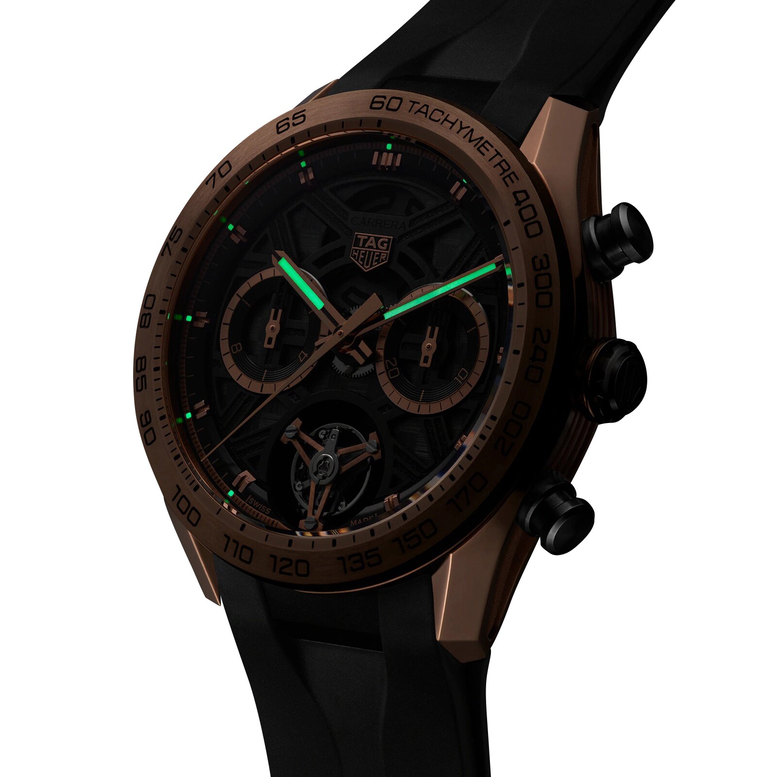 【Super Clone】TAG Heuer Carerra Chronograph Tourbillon Extreme Sport 44mm Mens Watch Grey CBU5050.FT6273