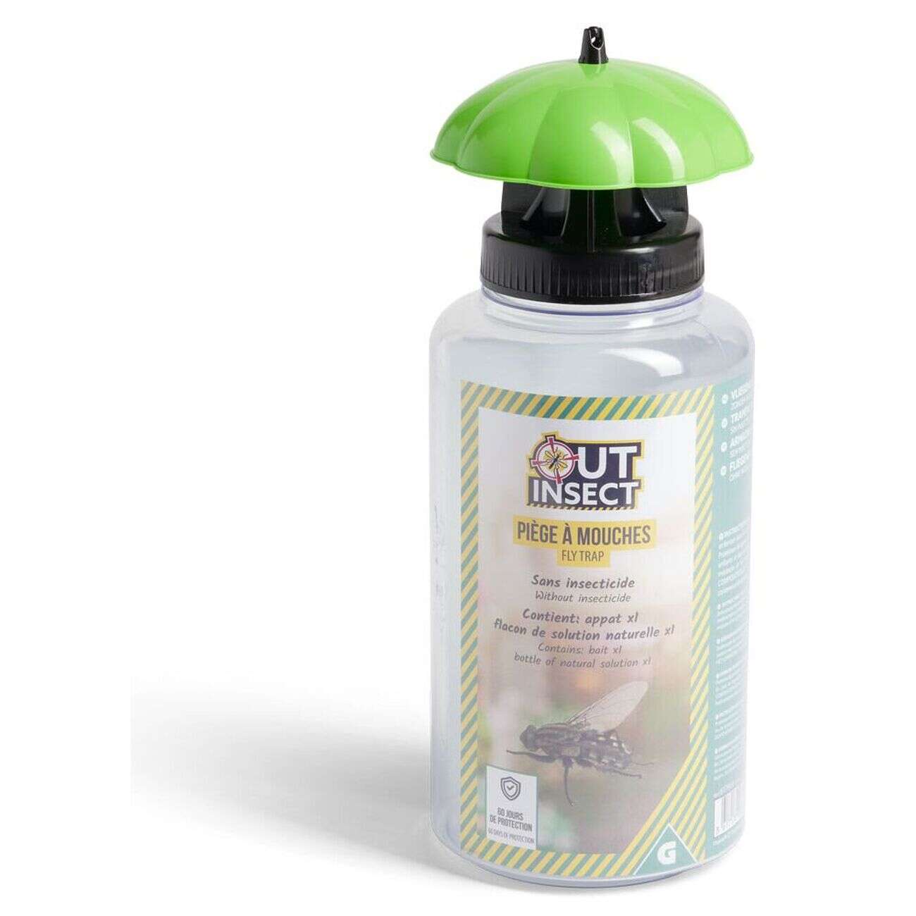 Piège à mouches sans insecticide Ø10xH25cm