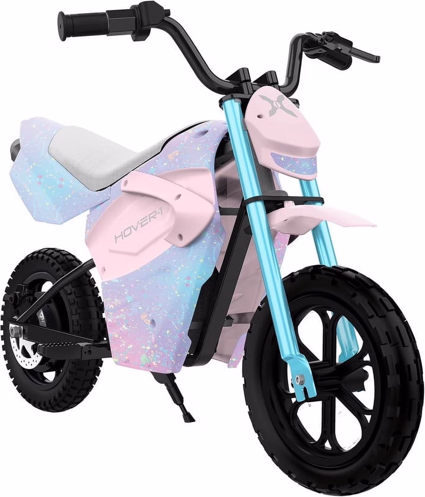 My First Dirt Bike for Kids 300W Motor, 9MPH Max Speed, 9 Mile Range, 12�� Off-Road Tires, 120LB Max Weight, Twist Grip Throttle Rear Disc Brake Electric Dirt Bike for Kids Ages 5+ Years(Camo) - Image 3