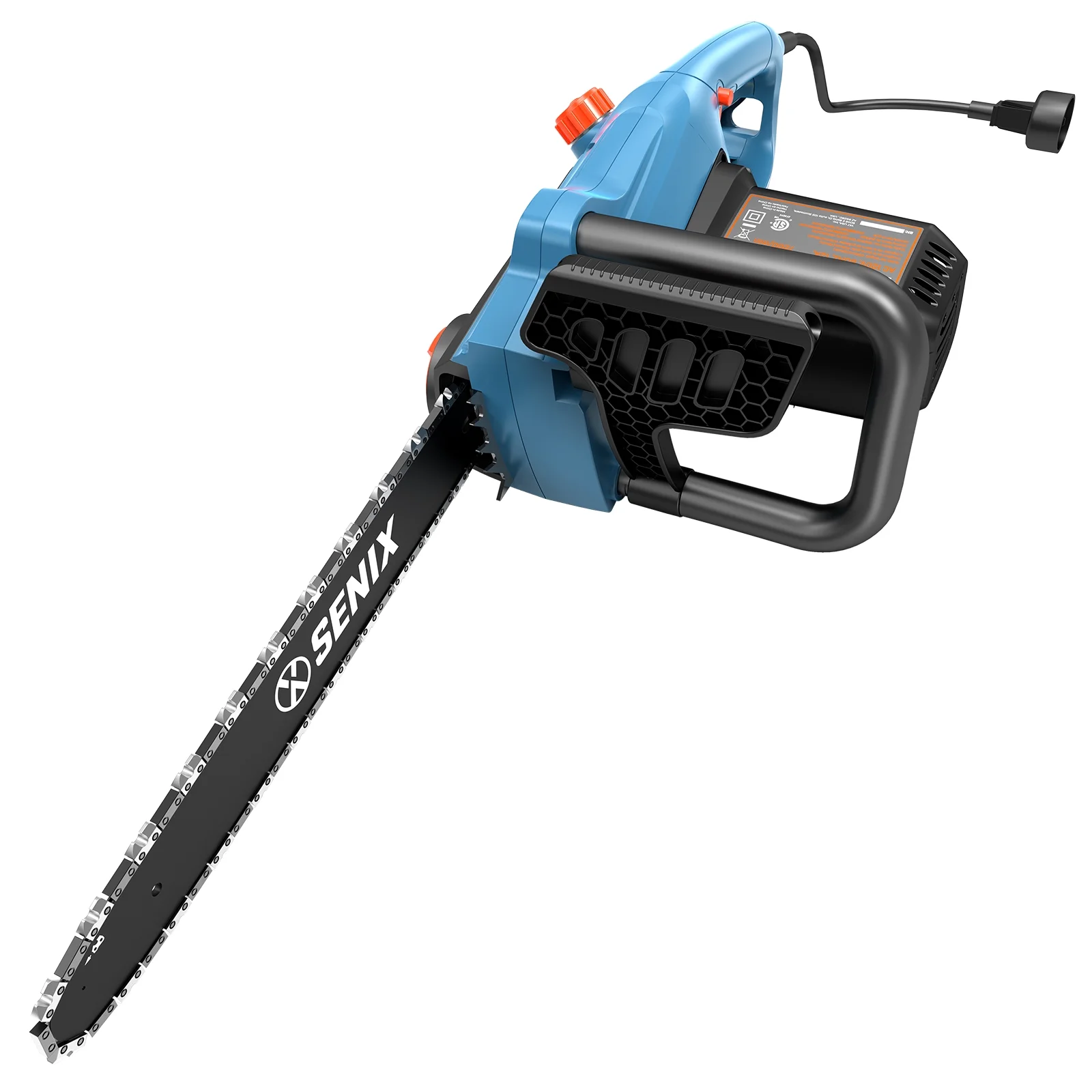 15 Amp Electric Corded Chainsaw, 18-Inch Bar and Chain, Automatic Oiler, Tool-Free Chain Tension, CSE15-M - Image 9