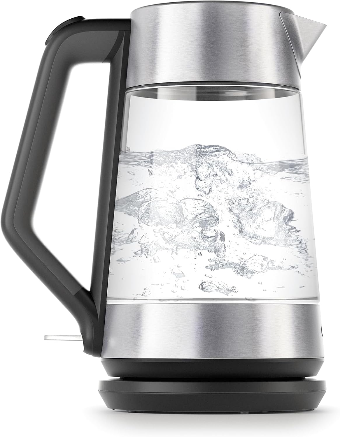 OXO Brew Cordless Glass Electric Kettle, 1.75 L, Electric Tea Kettle and Water Boiler, Auto Safety Shut-Off for Worry-Free Boiling