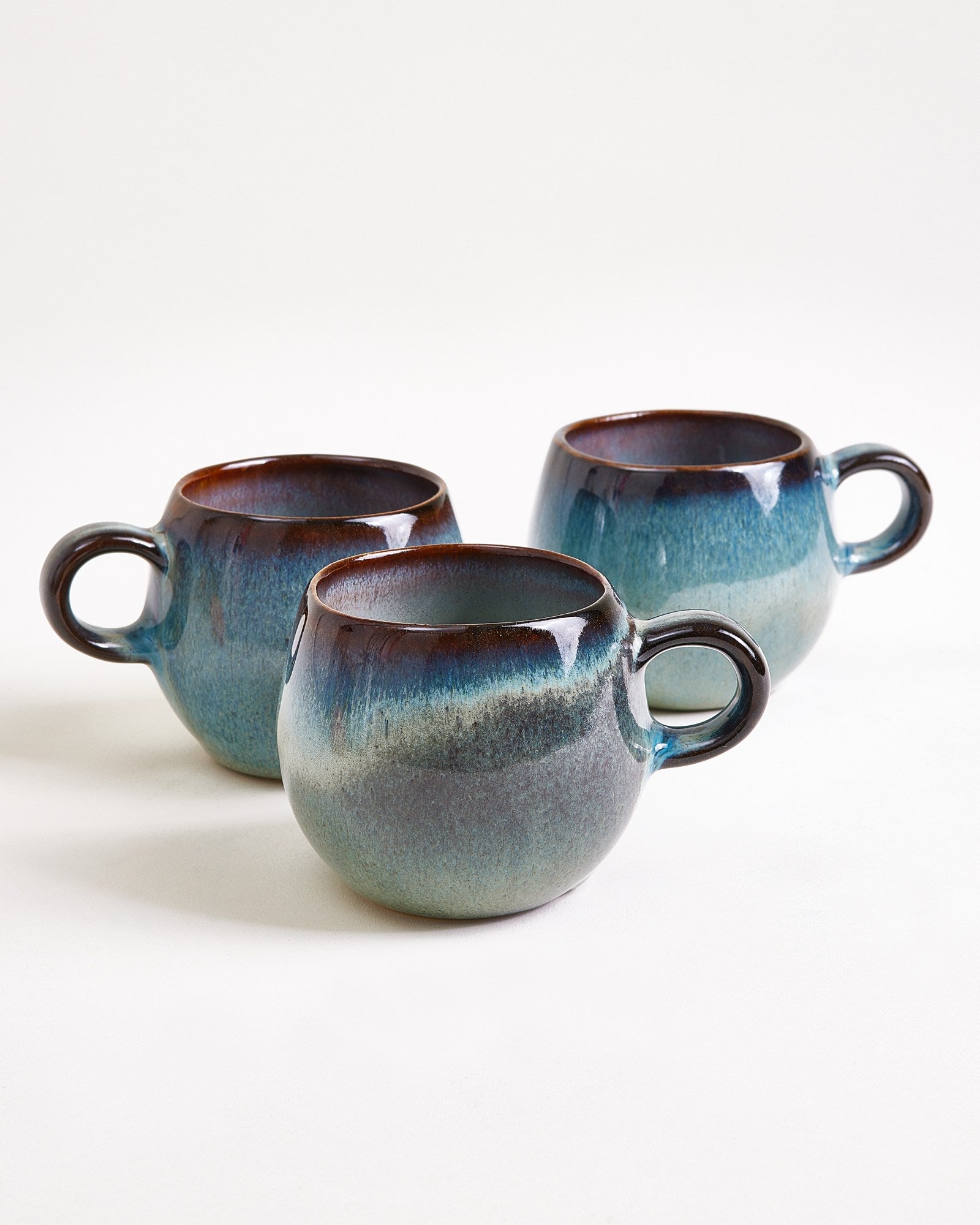 MADEIRA - ESPRESSO MUG GREEN-BLUE SET OF 6