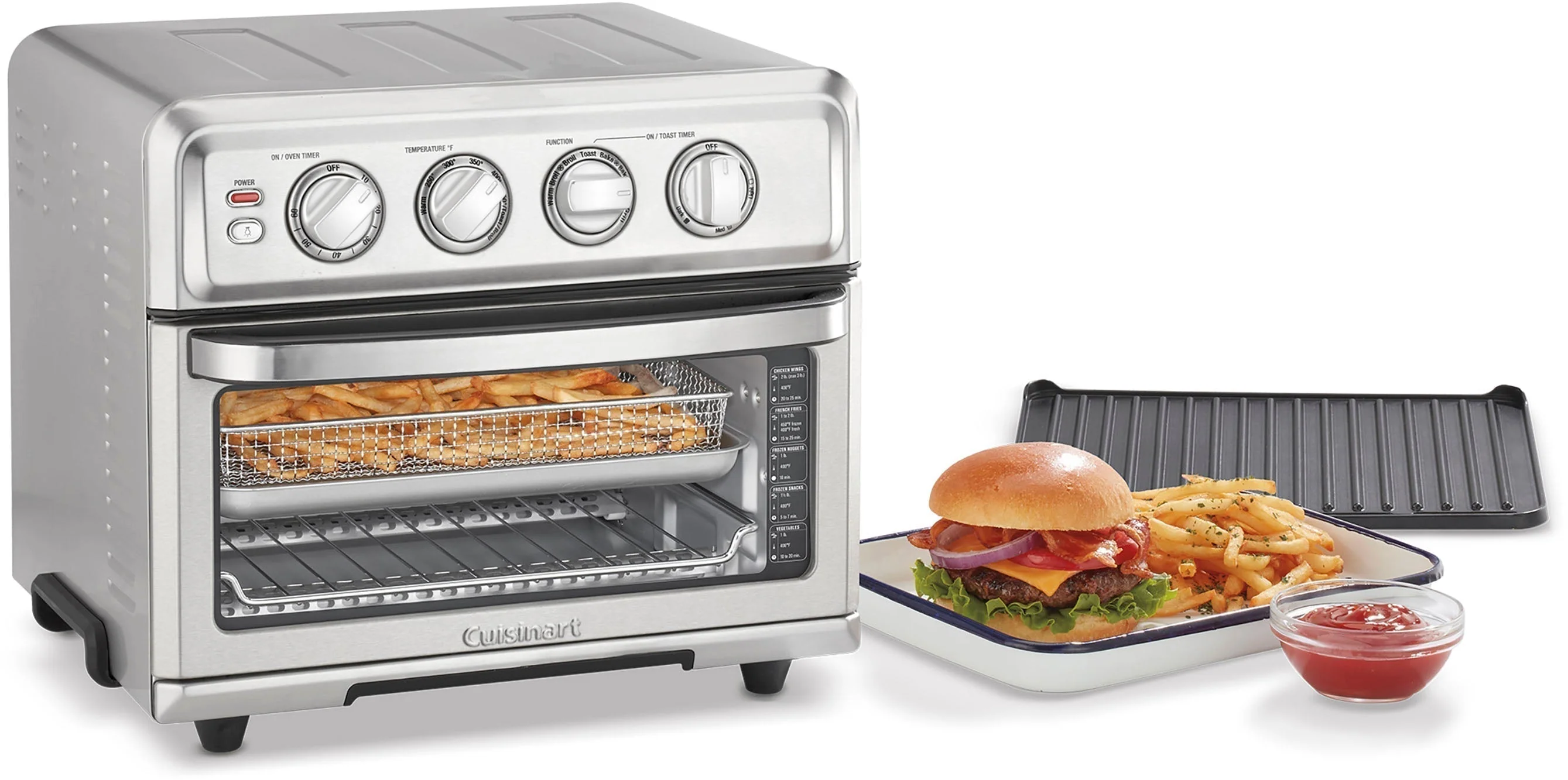 Cuisinart C Air Fryer Toaster Oven with Grill C Stainless Steel