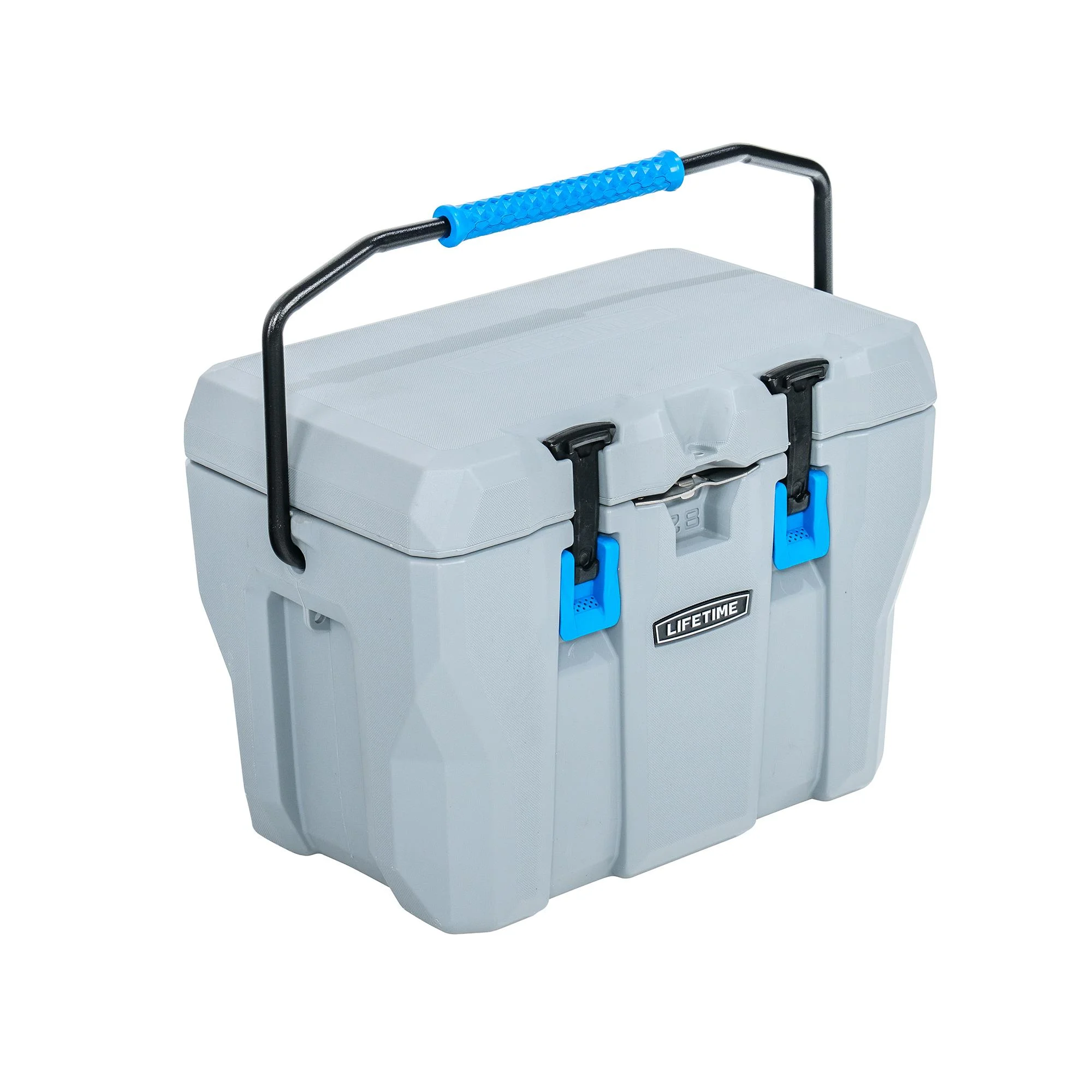 28 qt Bear-Resistant Camping Cooler, Premium High Performance, Ice Retention, Hard Cooler, 20 Can Capacity, Boulder Gray (91289)(Boulder Gray) - Image 2