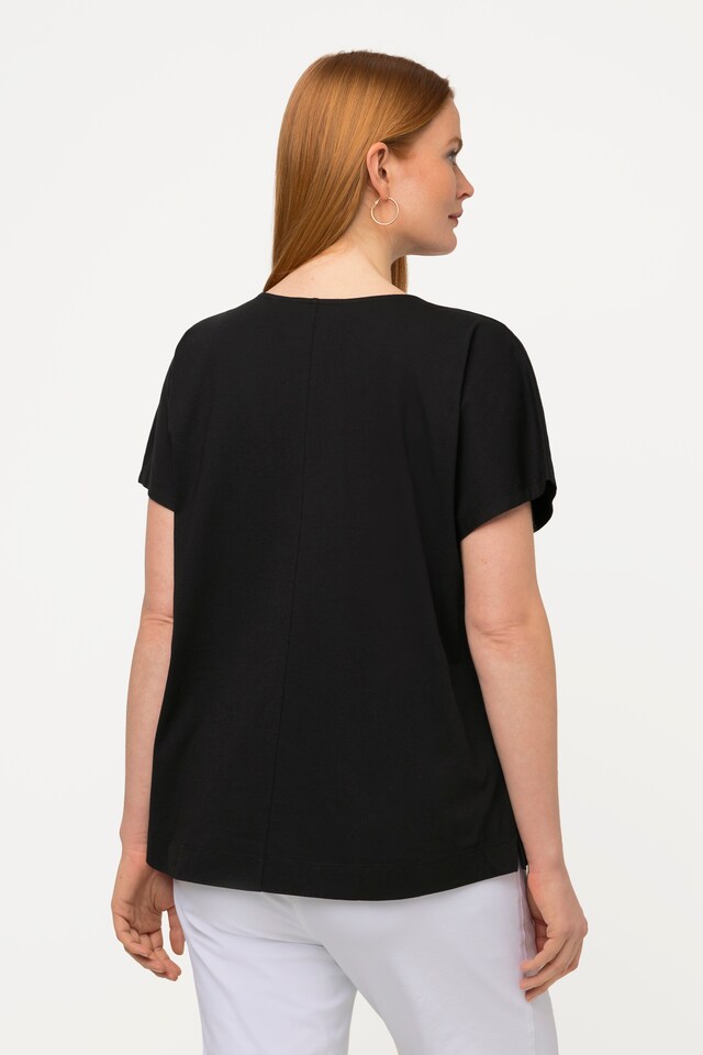 Sequin Beaded Short Sleeve Tee
