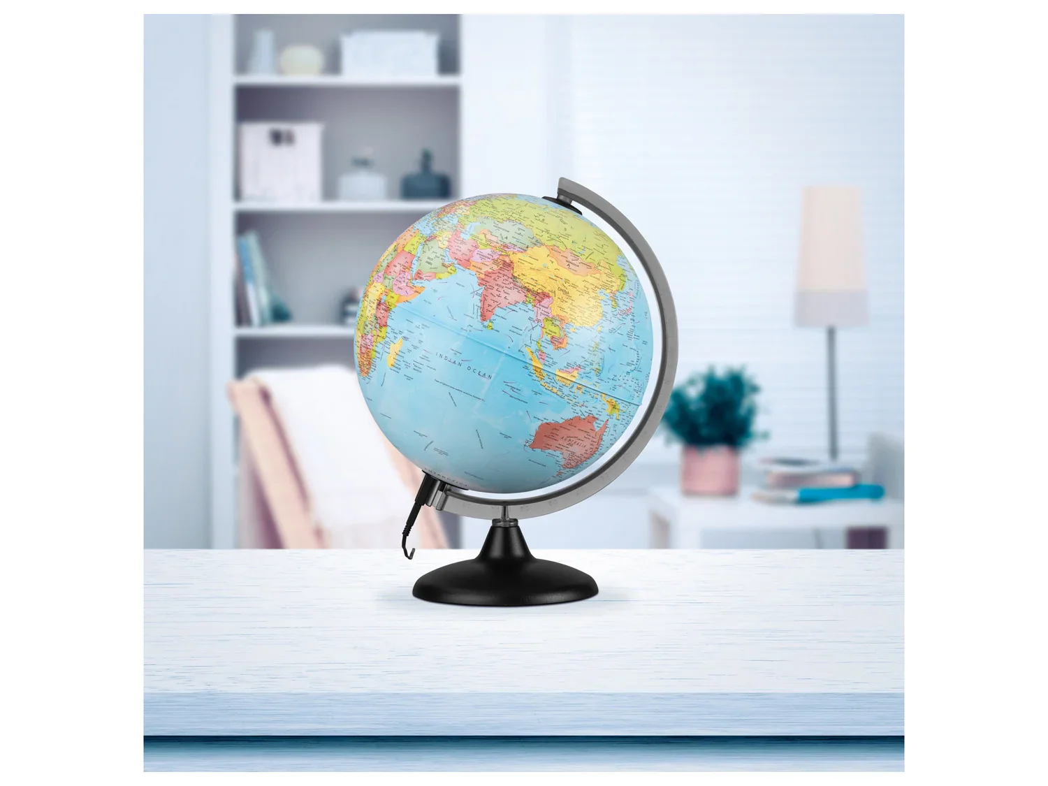 LIVARNO home Globe jour et nuit,  25 cm